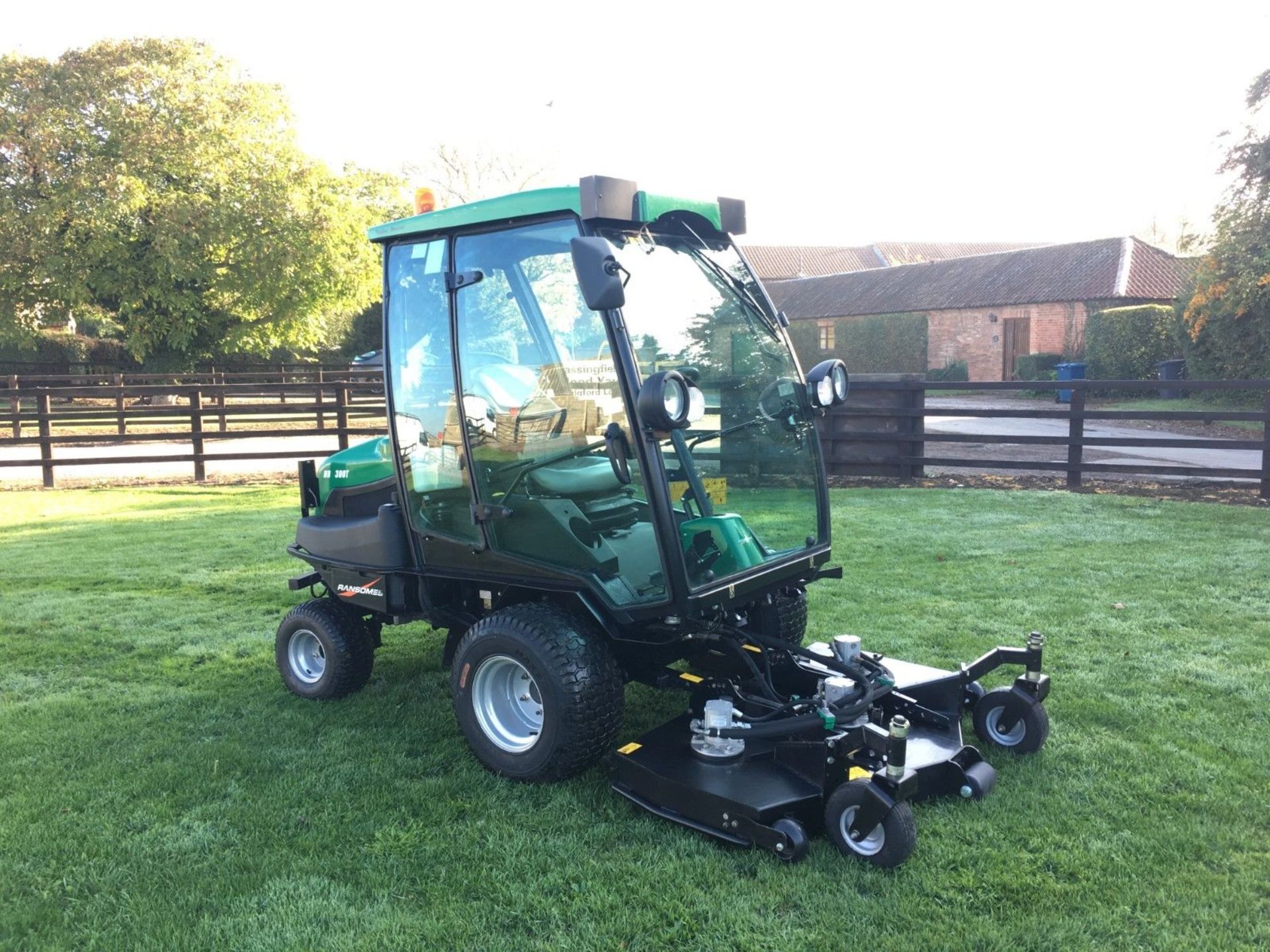 Ransomes HR300T upfront ride on rotary mower