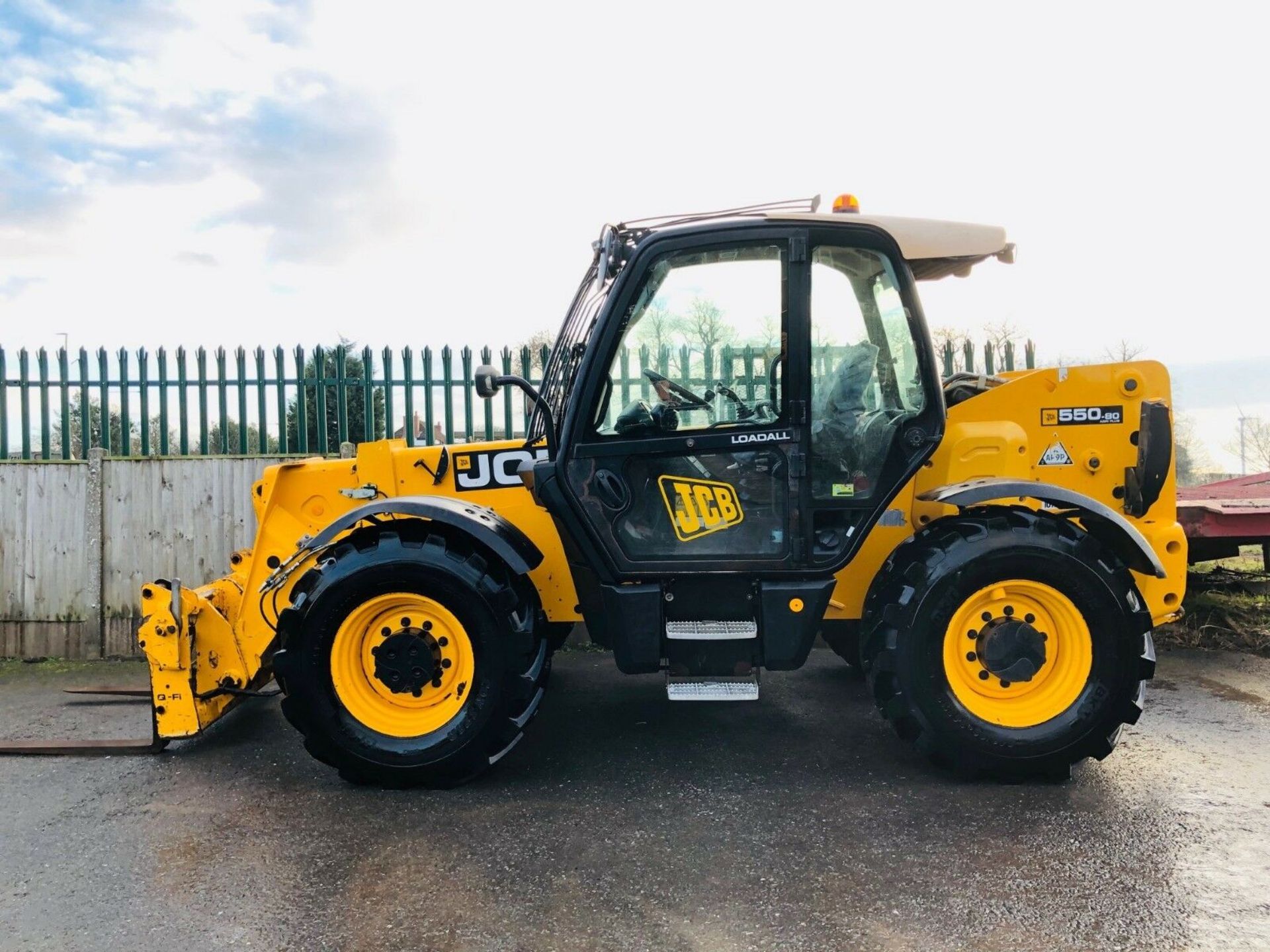 JCB 550-80 Agri Plus Telehandler / Loadall (2012)