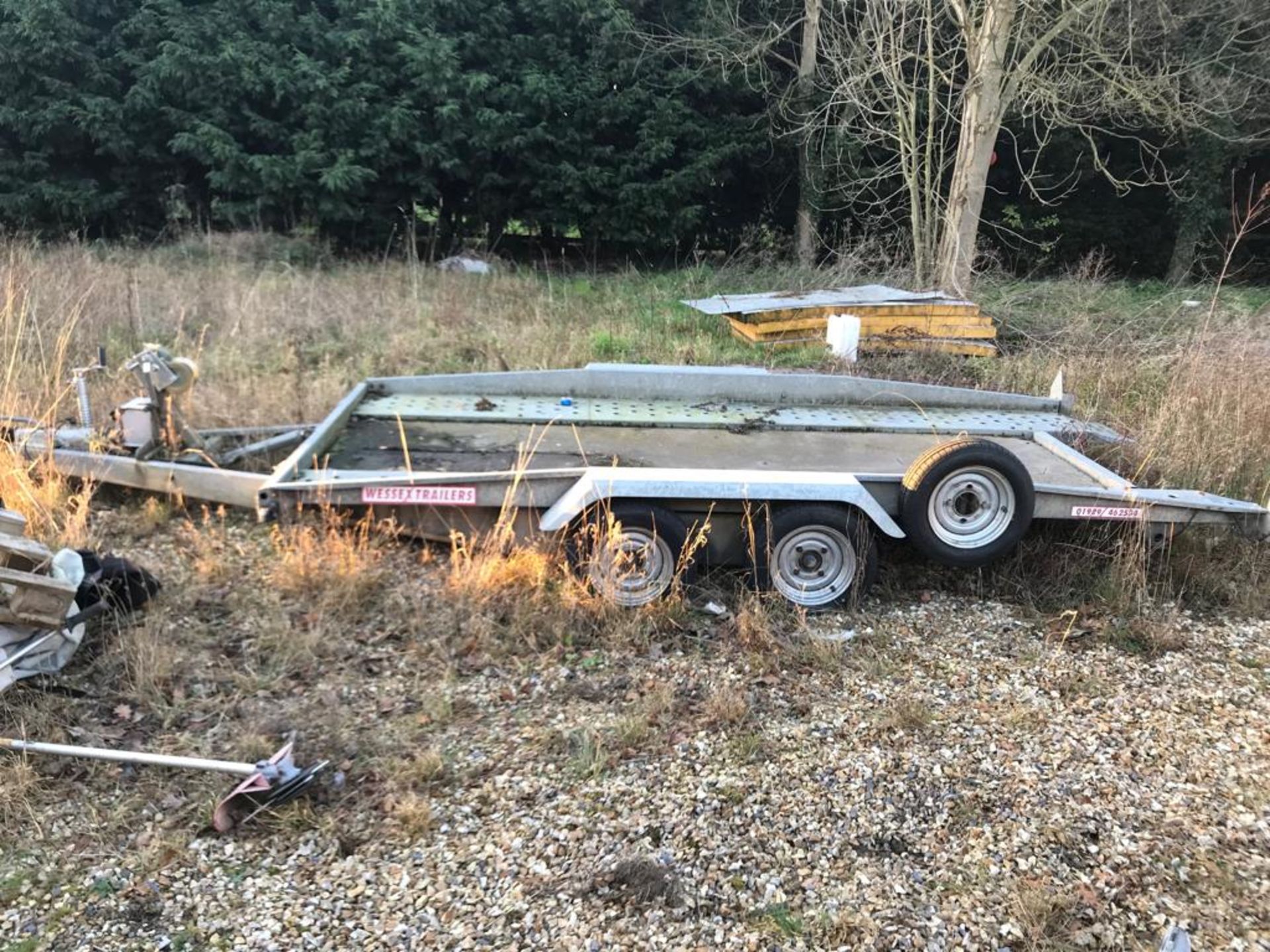 Car Trailer With Winch