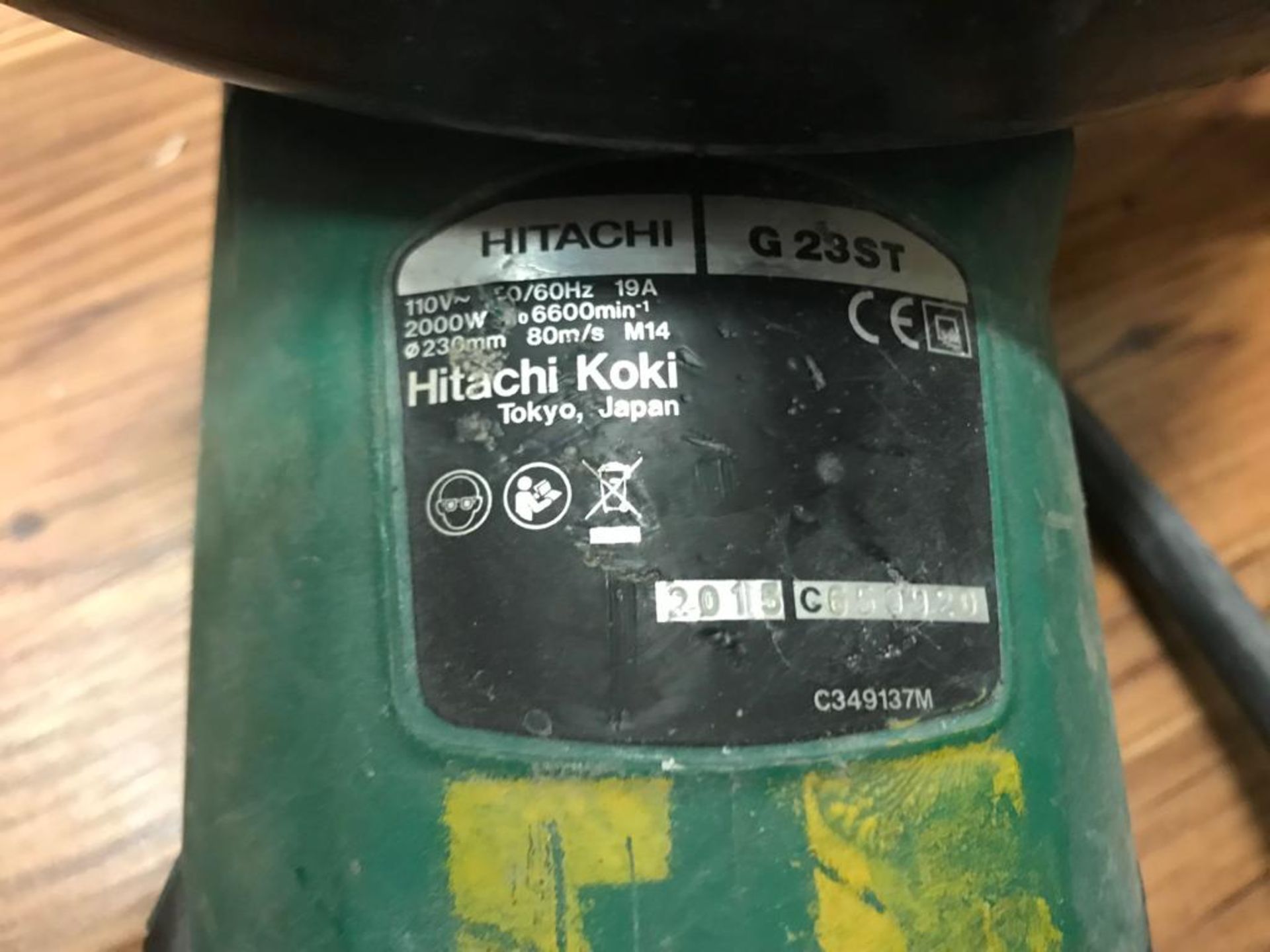 Hitachi Angle Grinder - Image 3 of 5