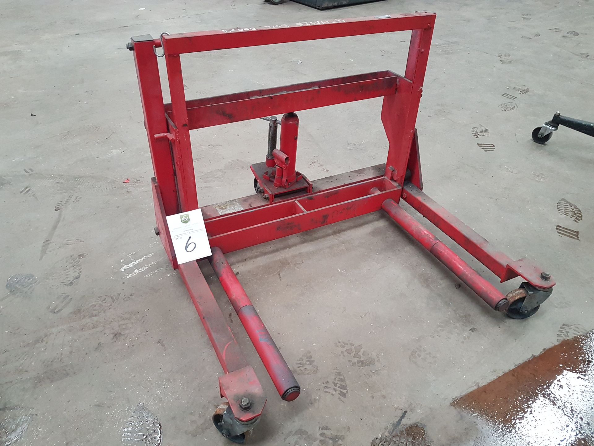 Sealey Yankee Wheel Removal Trolley