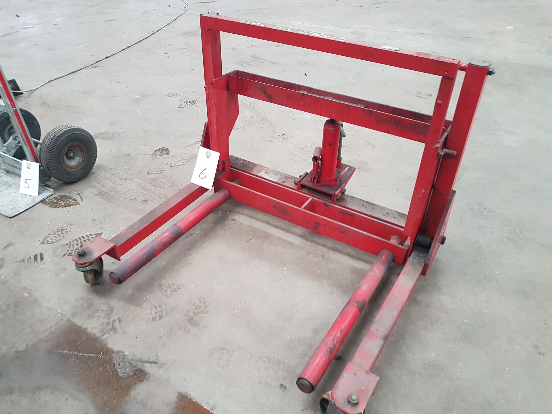 Sealey Yankee Wheel Removal Trolley - Image 2 of 3