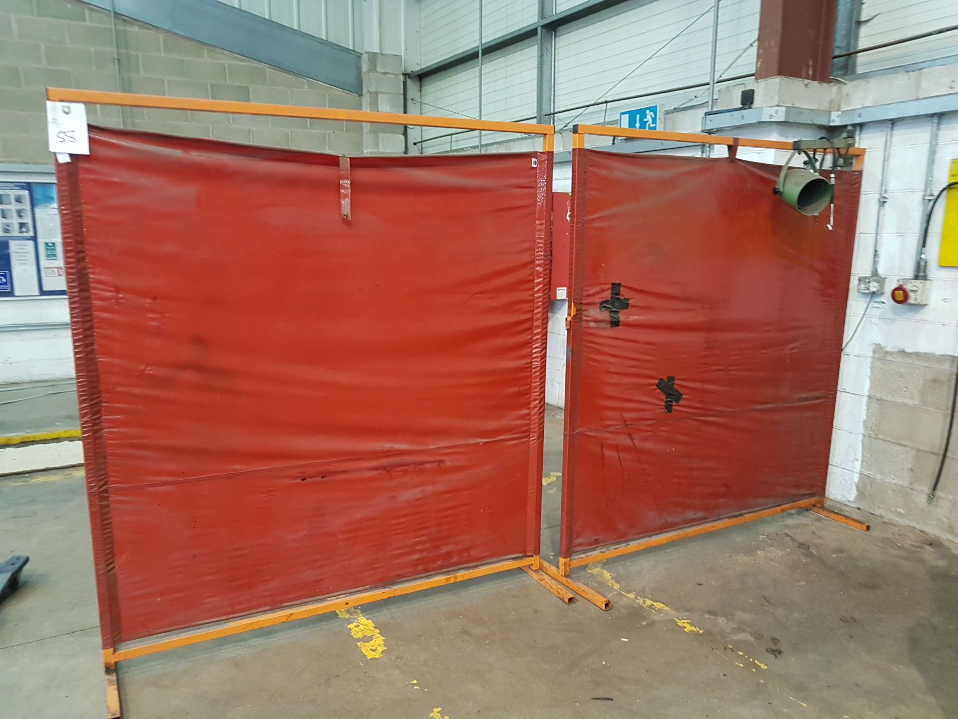 Pair of Welding screens