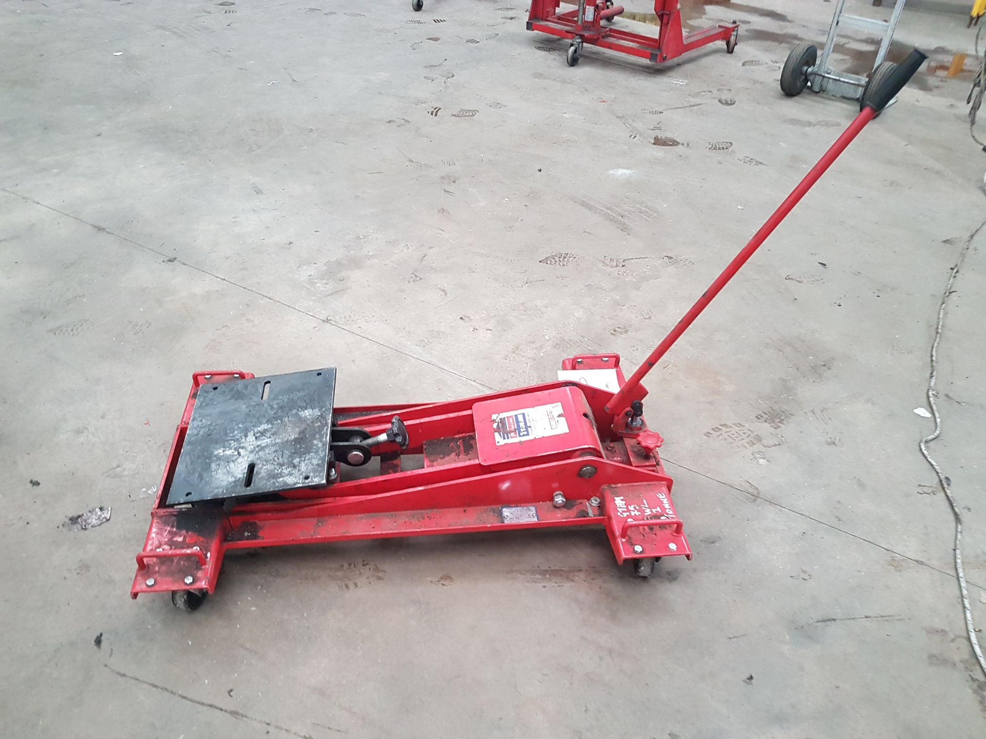 Sealey Yankee 1 Ton Gearbox Jack - Image 2 of 2