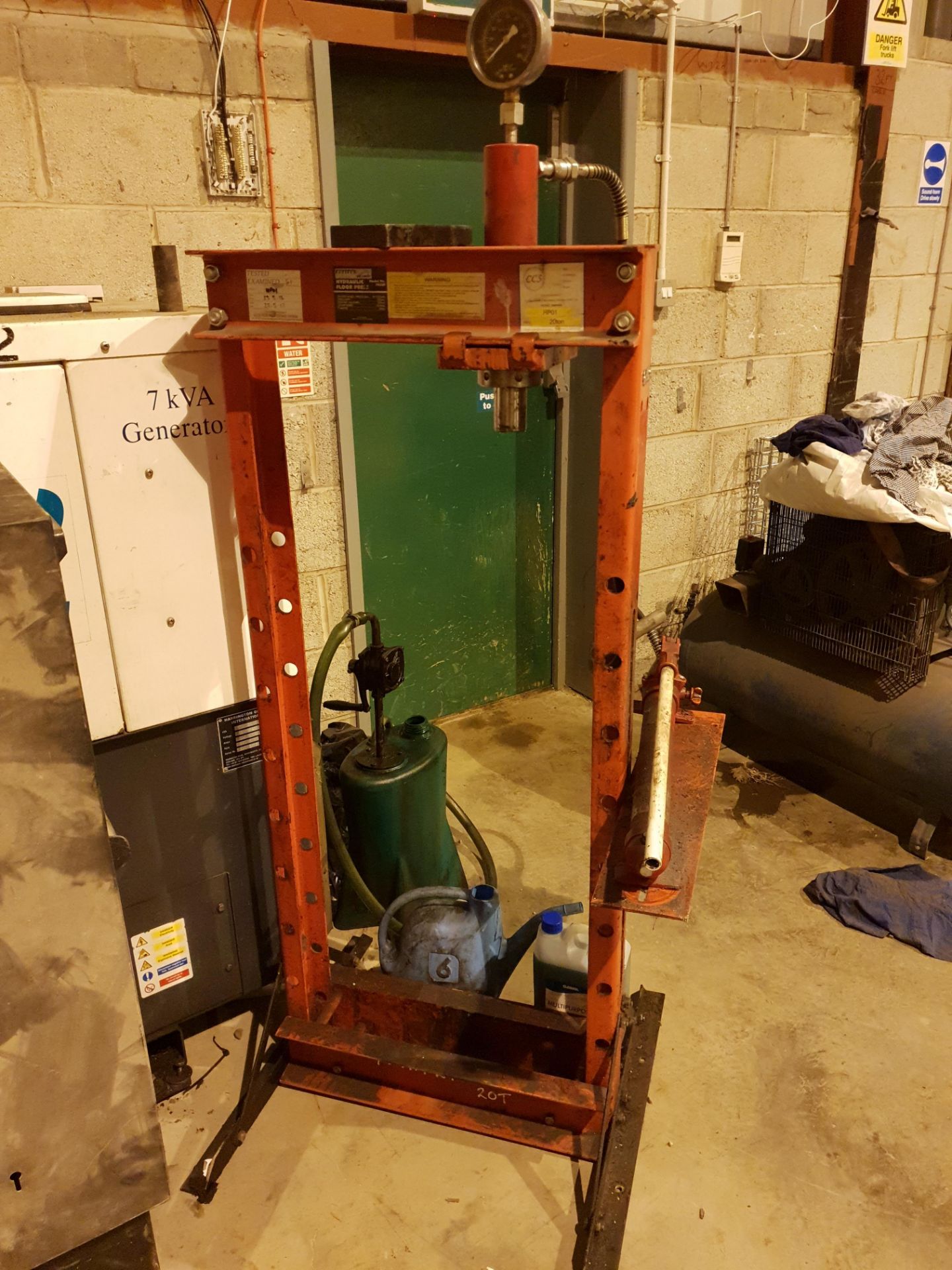 Sealey YK20F 20 Tonne Hydraulic Press