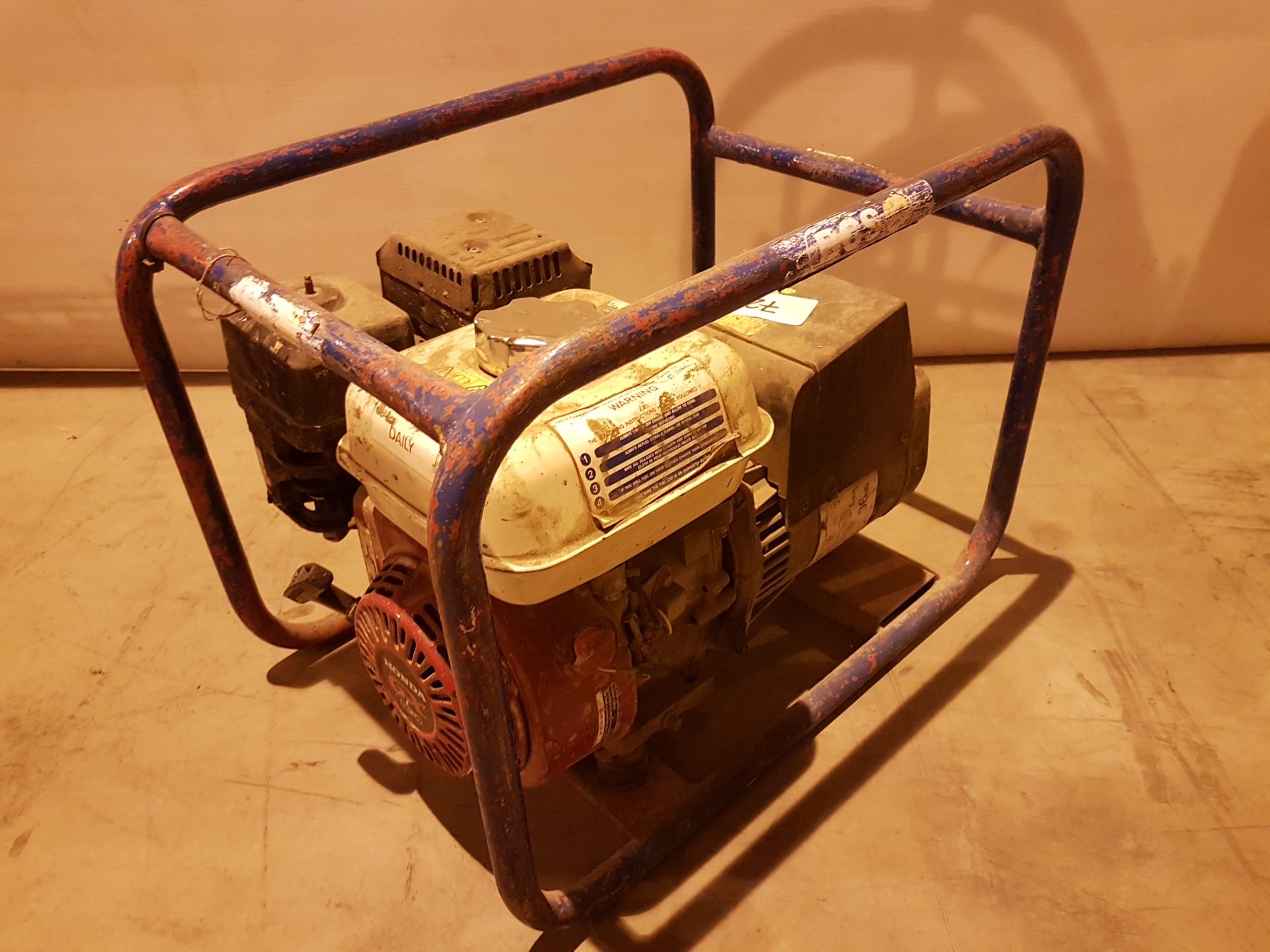 Honda 2.7 KVA 110v x 2 Honda Engined Petrol Generator