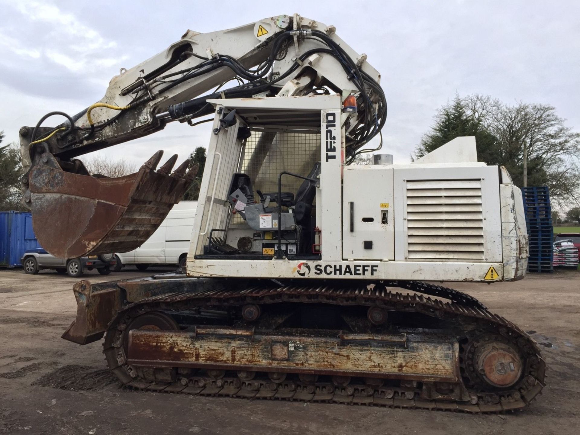 SCHAEFF TEREX TE210 Tunnelling Machine Mining Excavator Digger Year 2014