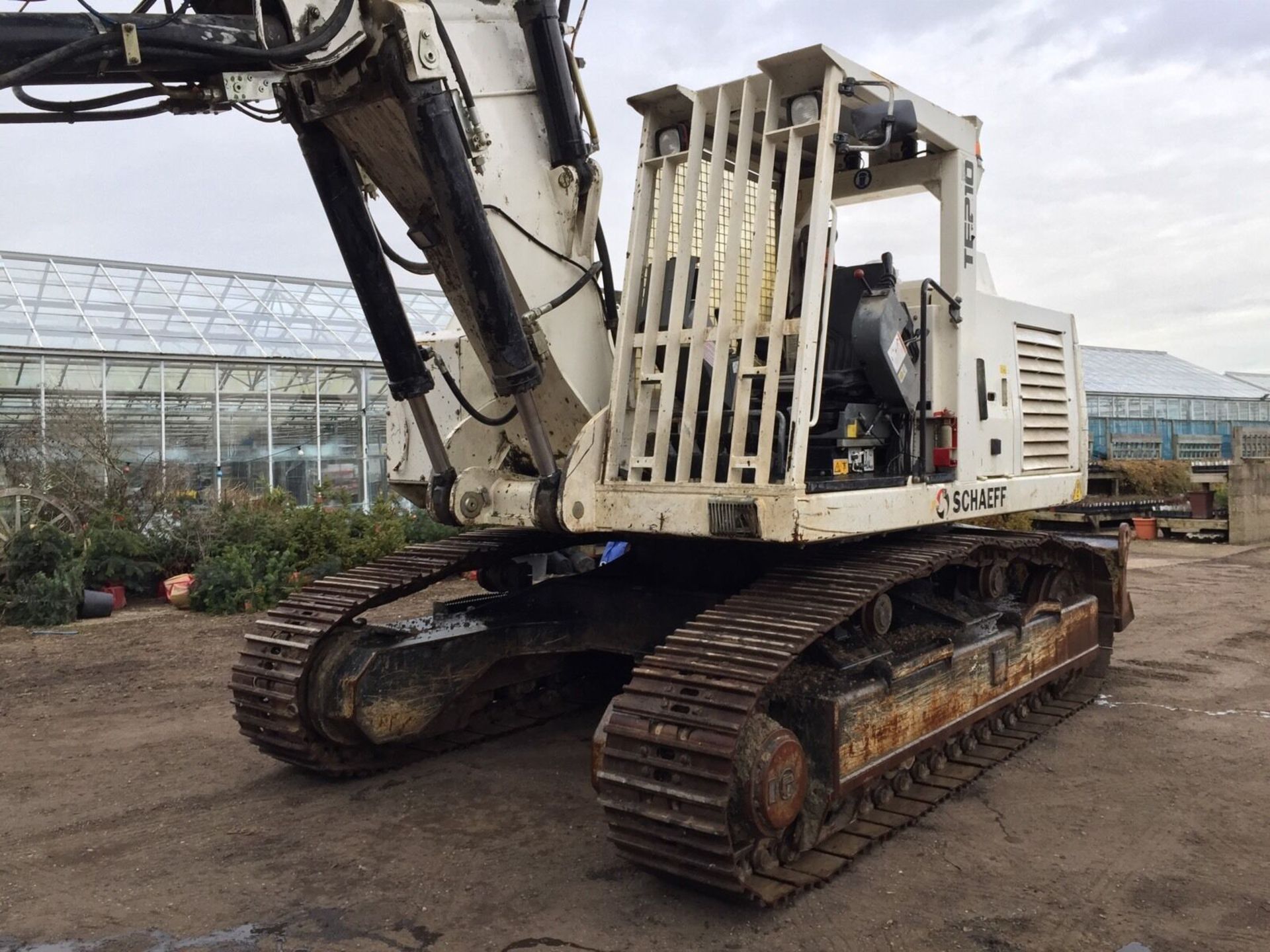 SCHAEFF TEREX TE210 Tunnelling Machine Mining Excavator Digger Year 2014 - Image 9 of 12