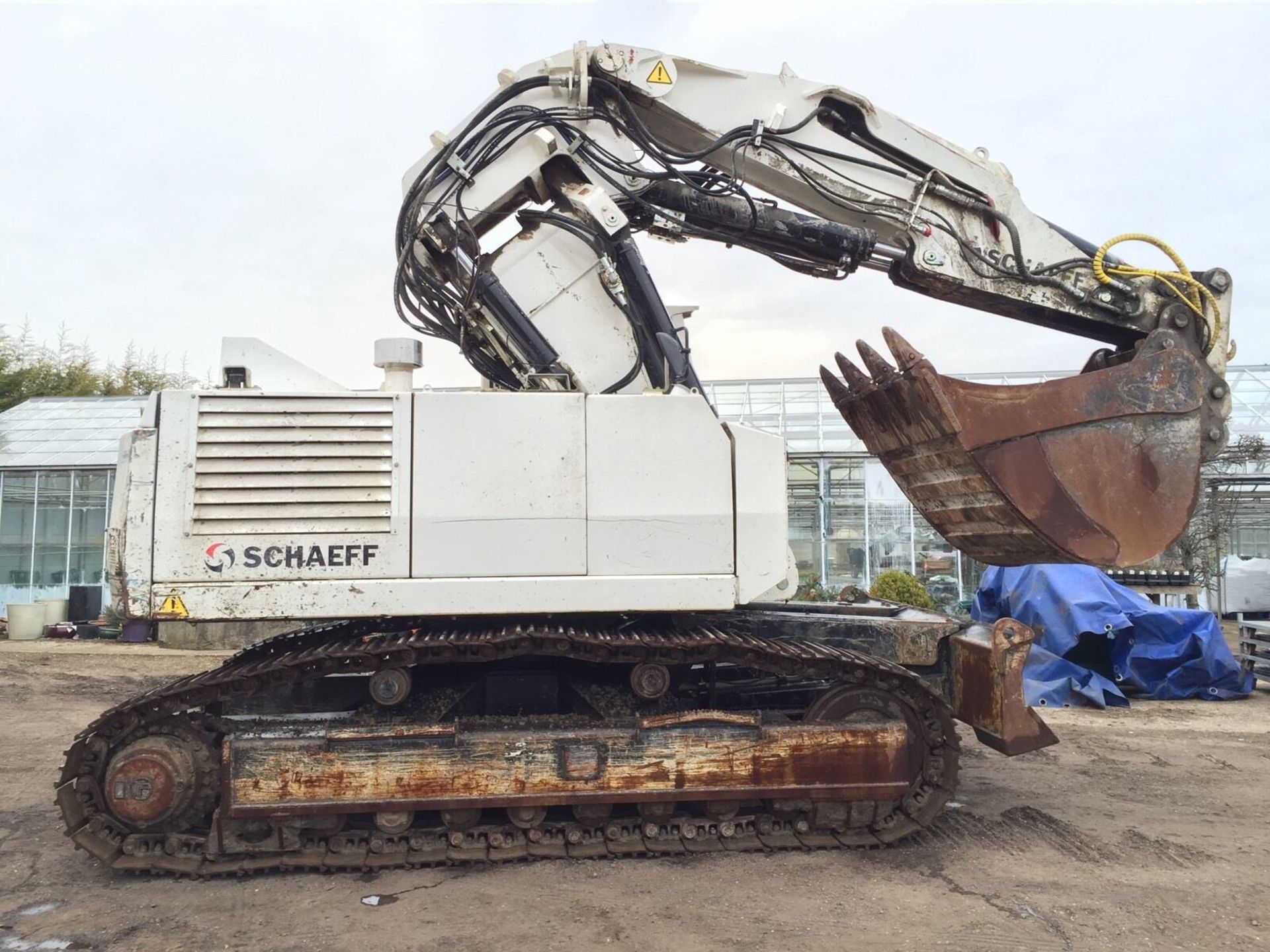 SCHAEFF TEREX TE210 Tunnelling Machine Mining Excavator Digger Year 2014 - Image 11 of 12