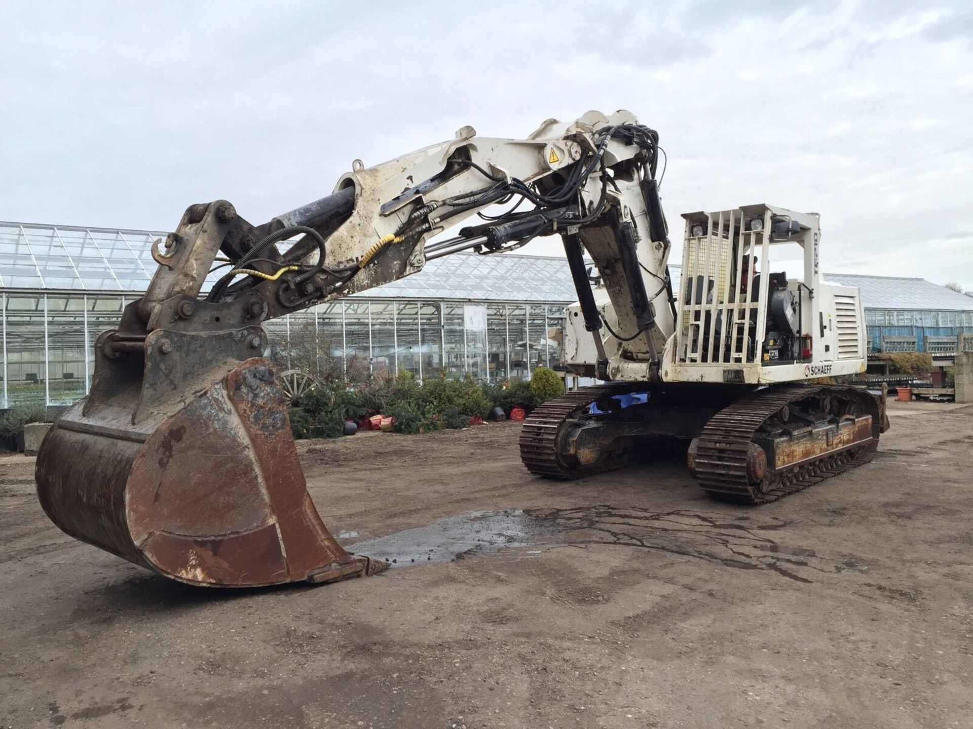 SCHAEFF TEREX TE210 Tunnelling Machine Mining Excavator Digger Year 2014 - Image 2 of 12