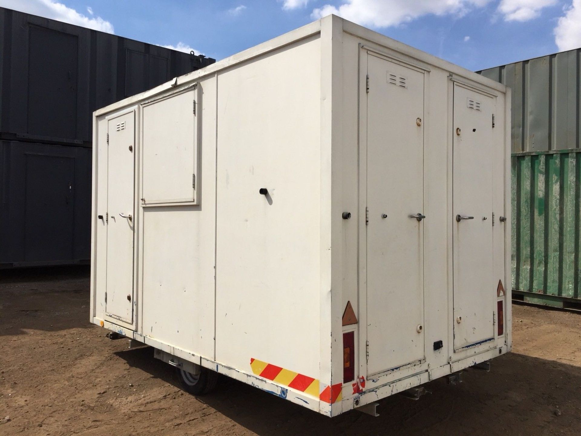 Welfare Unit Towable AJC Canteen Dry Room Toilet Generator Anti Vandal Steel - Image 12 of 12