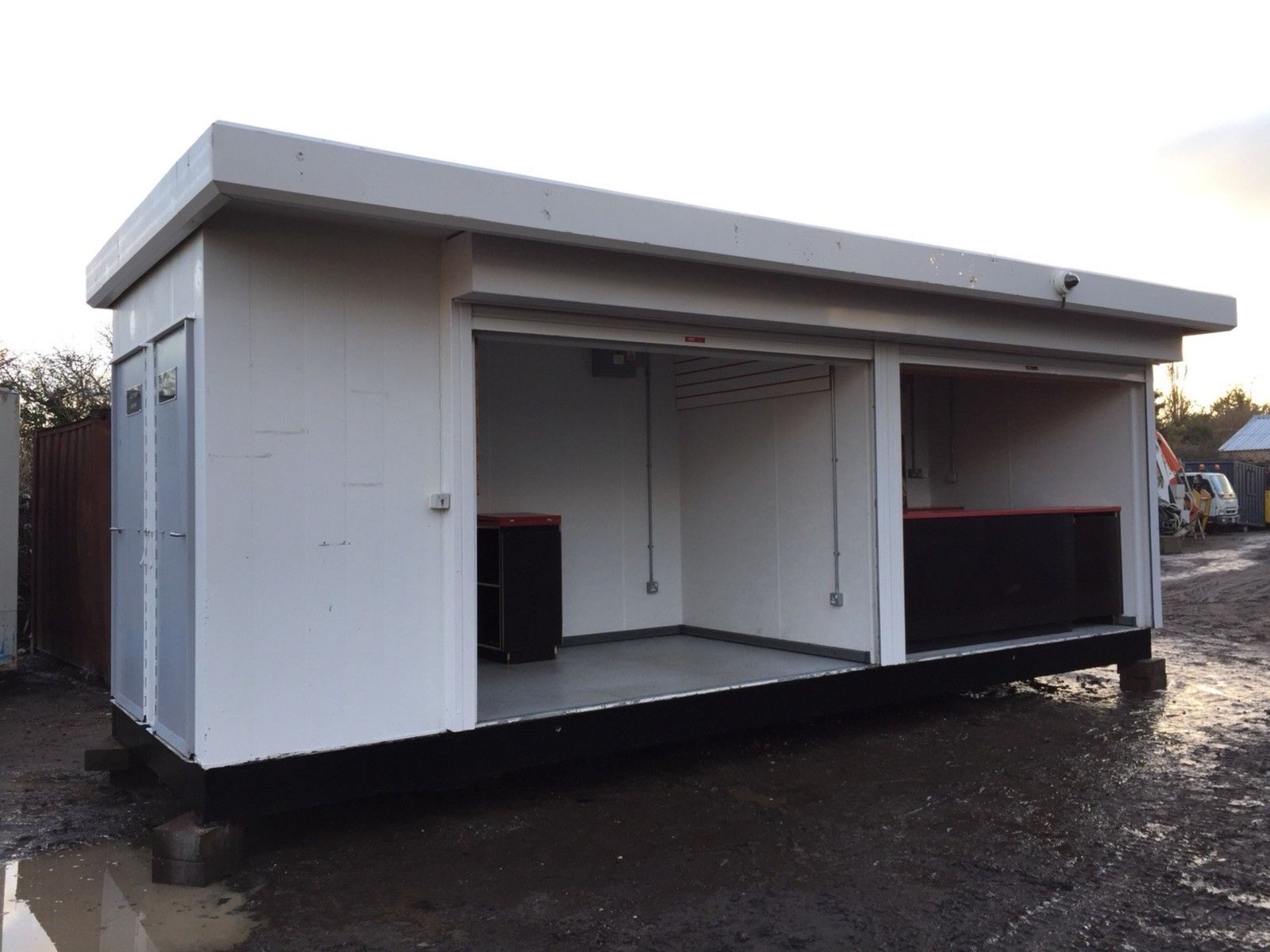 Steel Portable Retail Shop Front