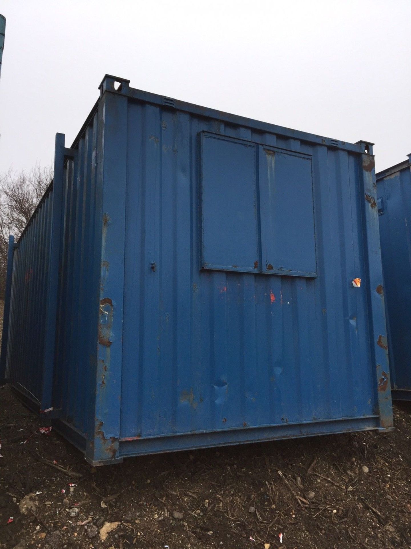 Site Office Cabin Storage Container 20ft Anti Vandal Site Store Lock Up Port - Image 2 of 8