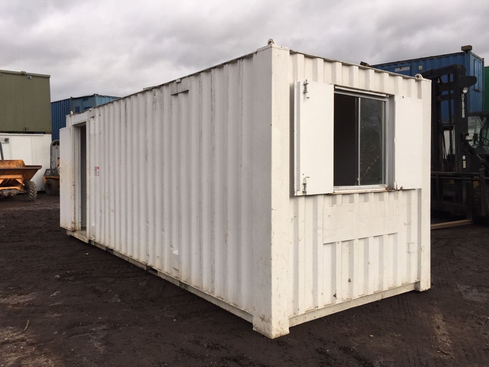 Site Office Cabin Welfare Container 20ft x 8ft Portable Steel Building - Image 2 of 5
