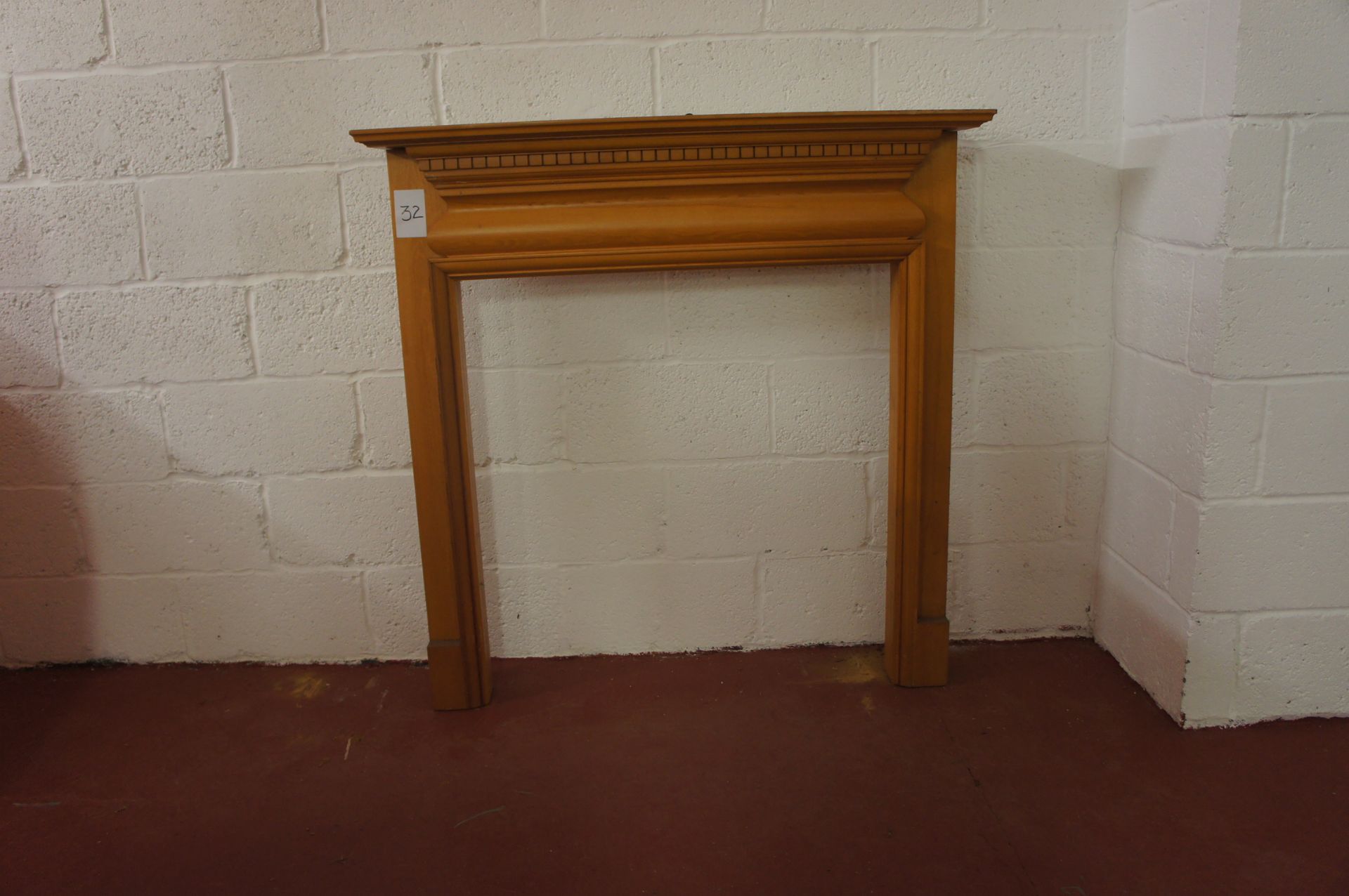 Timber fire surround