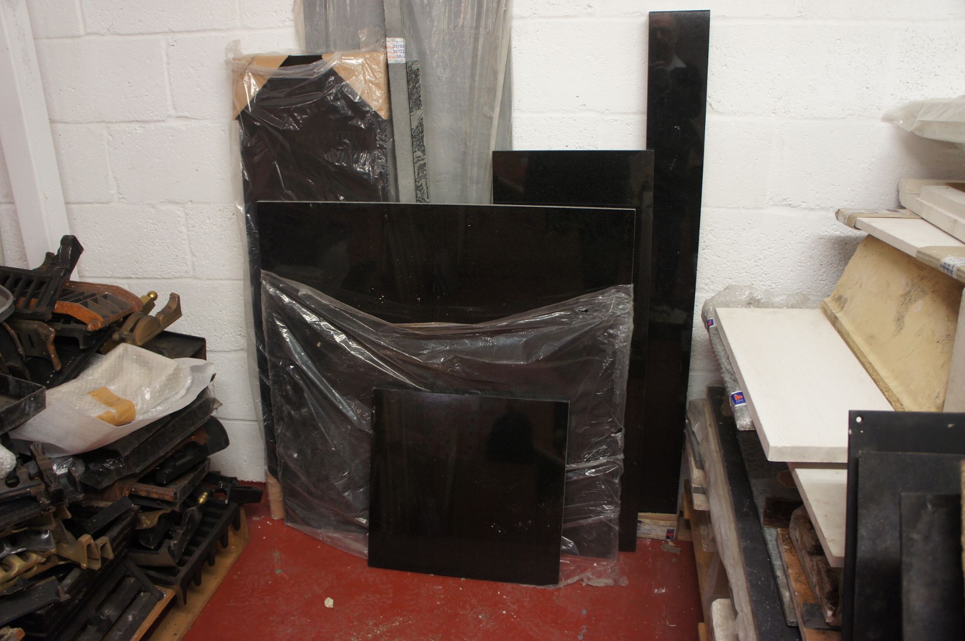 A quantity of granite hearths and fire inserts - Image 2 of 2