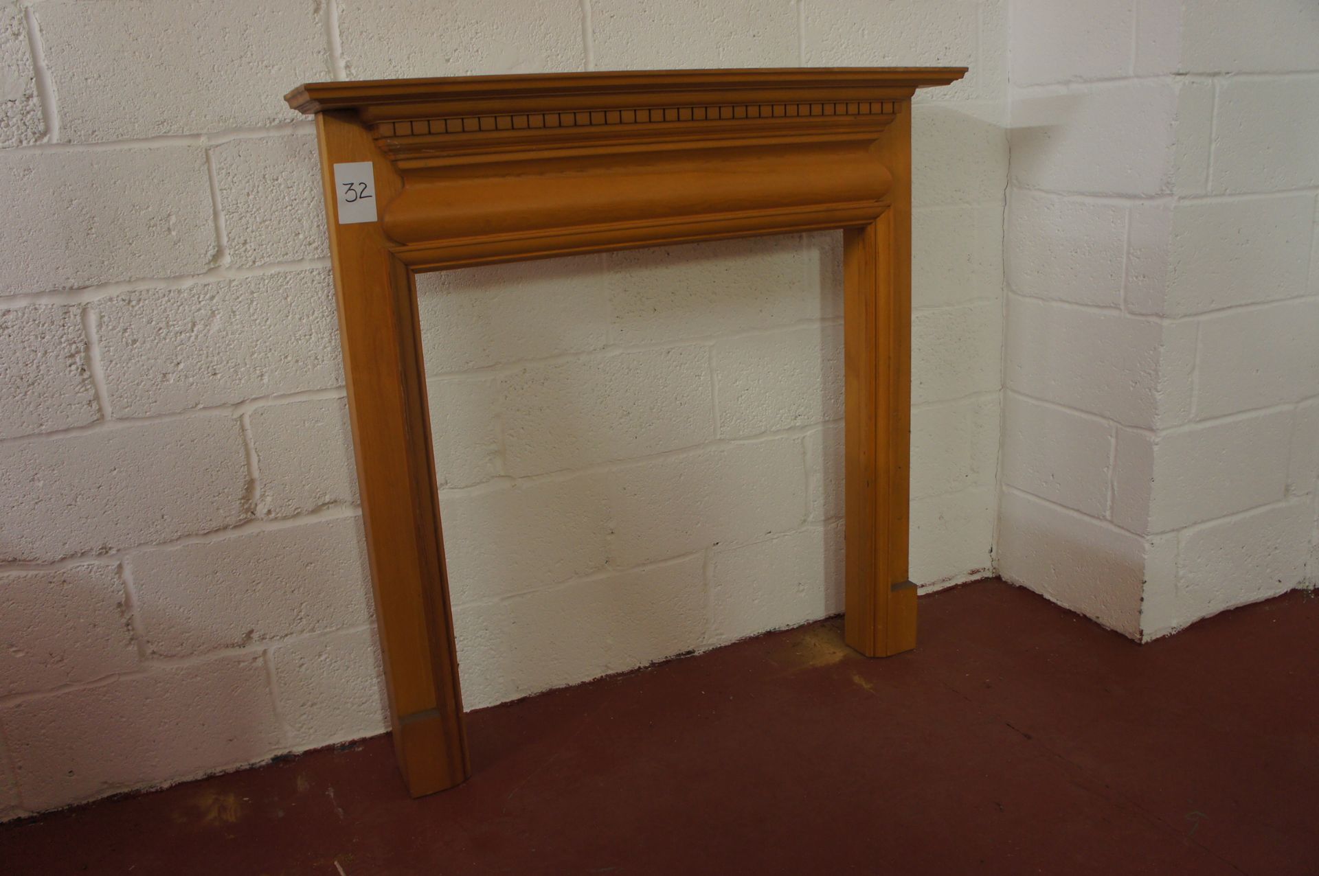 Timber fire surround - Image 2 of 2