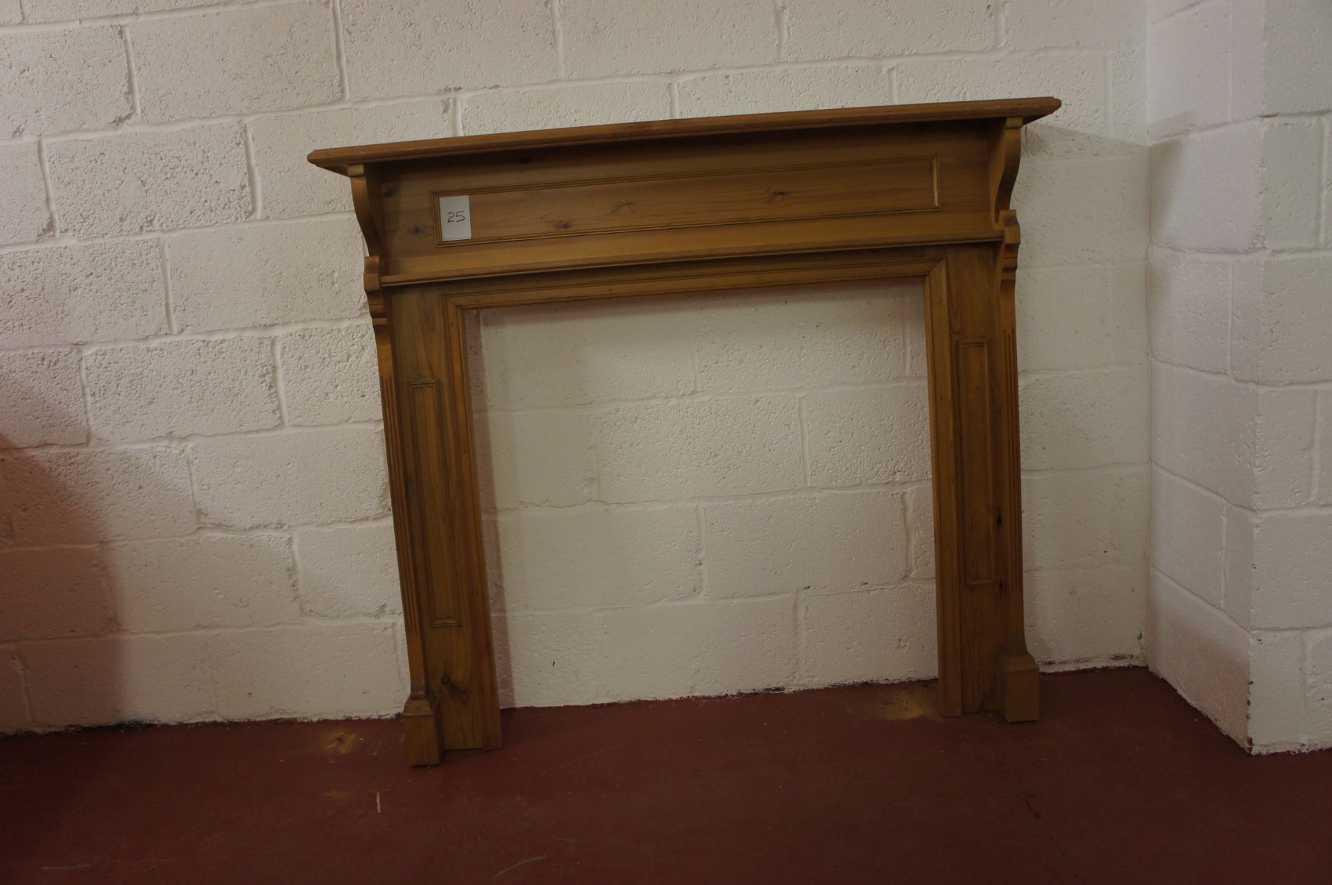 Timber fire surround