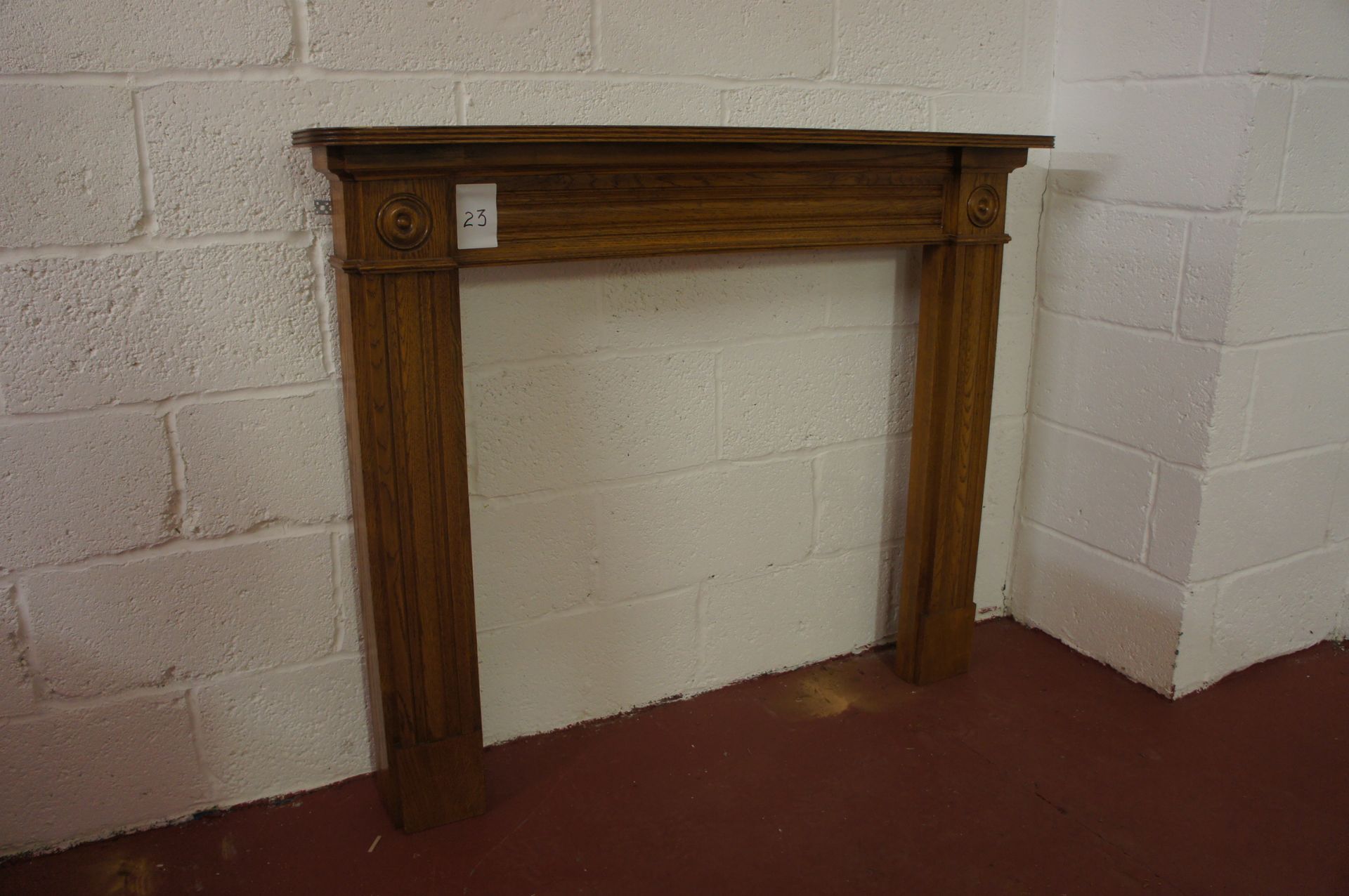 Timber fire surround - Image 2 of 2