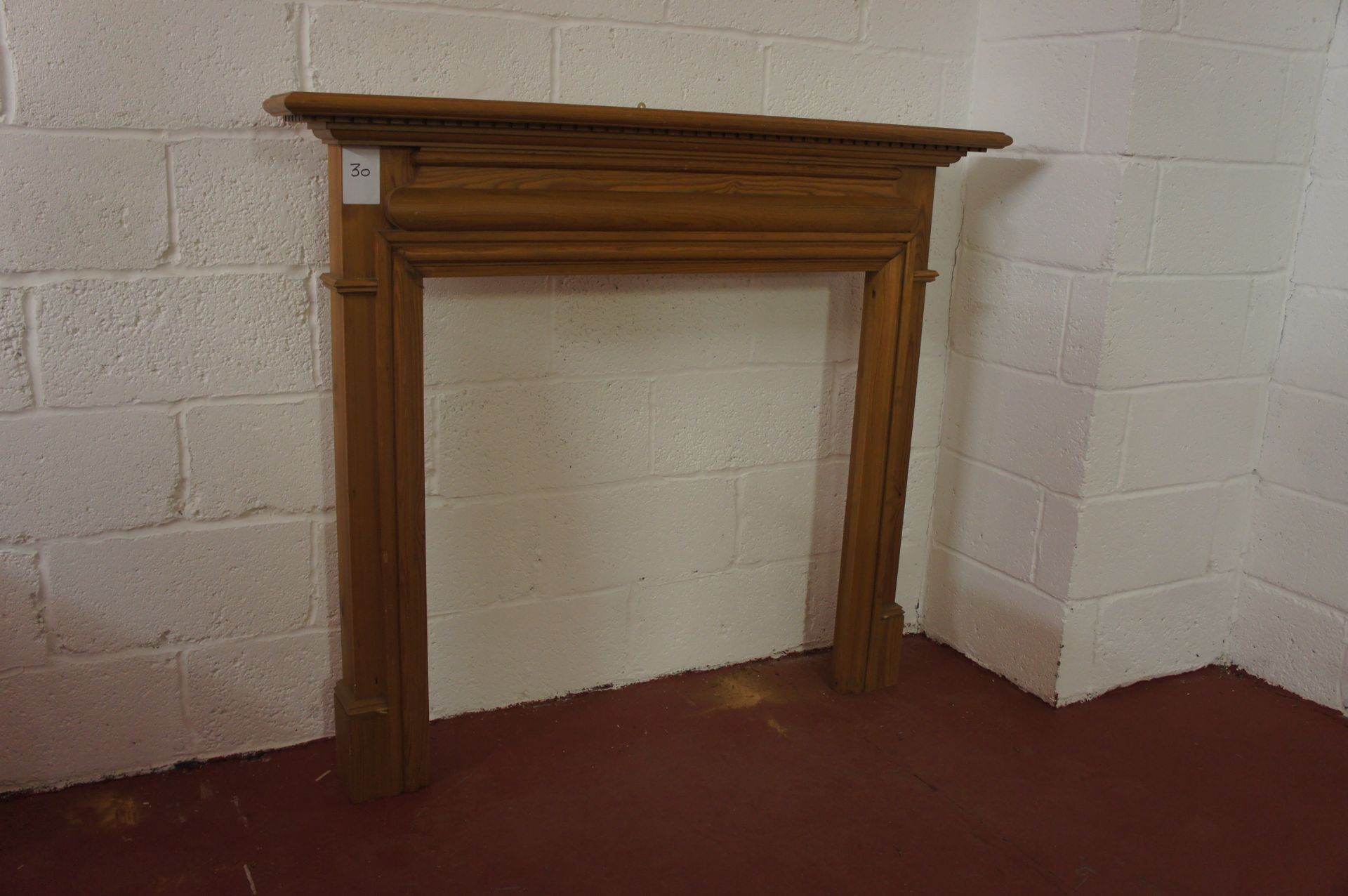 Timber fire surround - Image 2 of 2