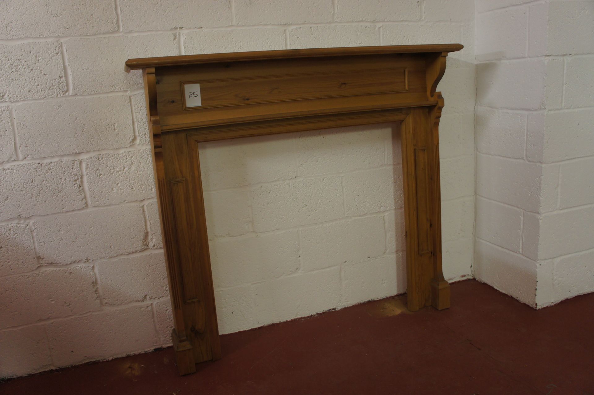 Timber fire surround - Image 2 of 2