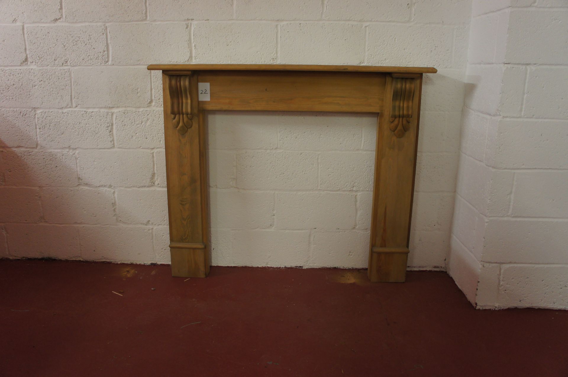 Timber fire surround