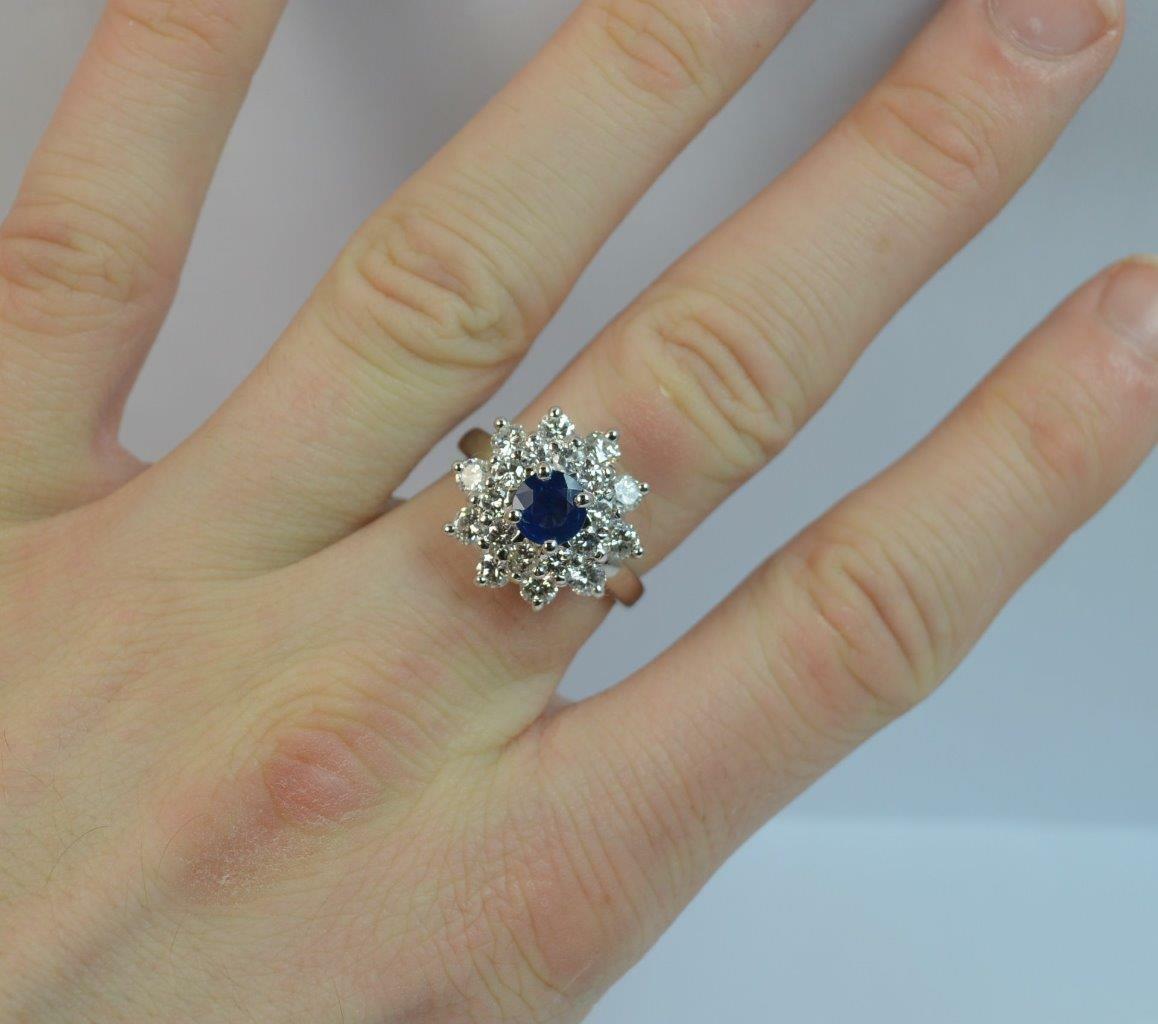 Sapphire and Diamond Ring - Image 3 of 12