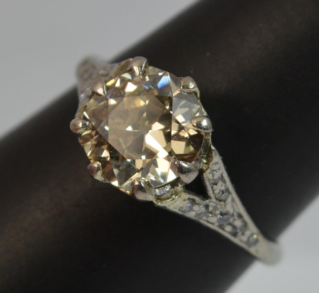 LOT WITHDRAWN | 18ct Gold and Diamond Solitaire Ring - Image 8 of 8