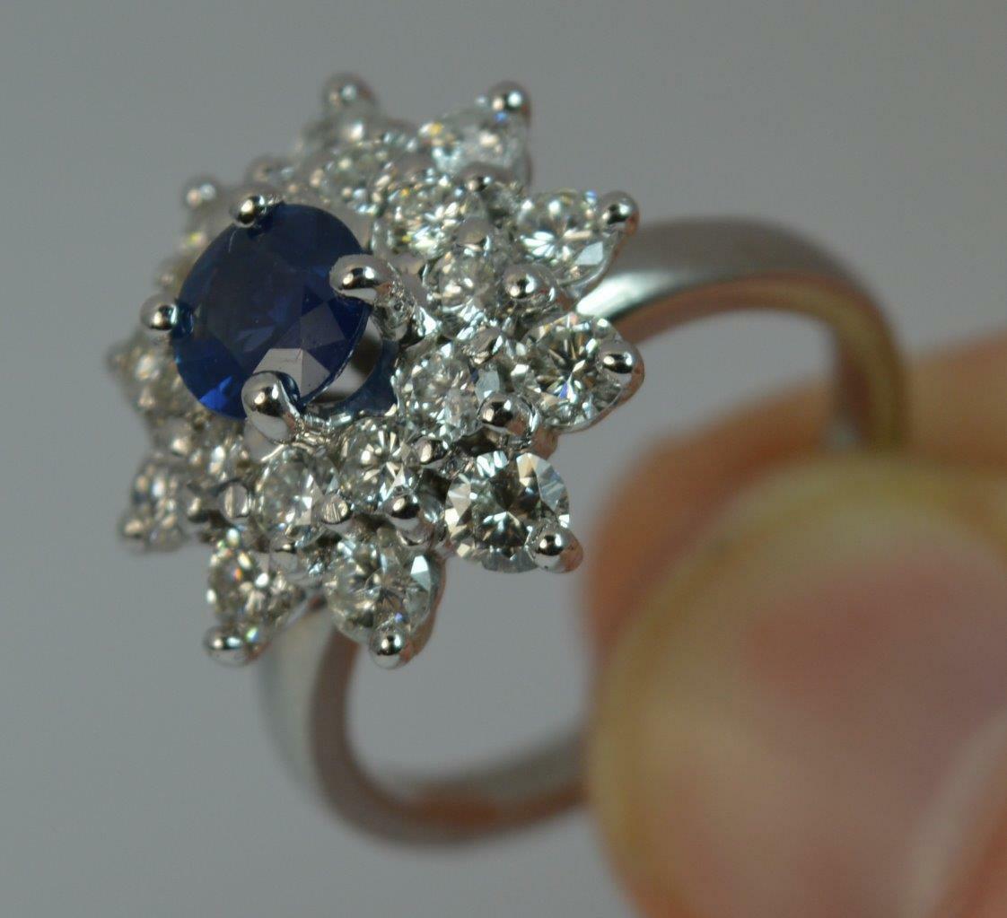 Sapphire and Diamond Ring - Image 9 of 12