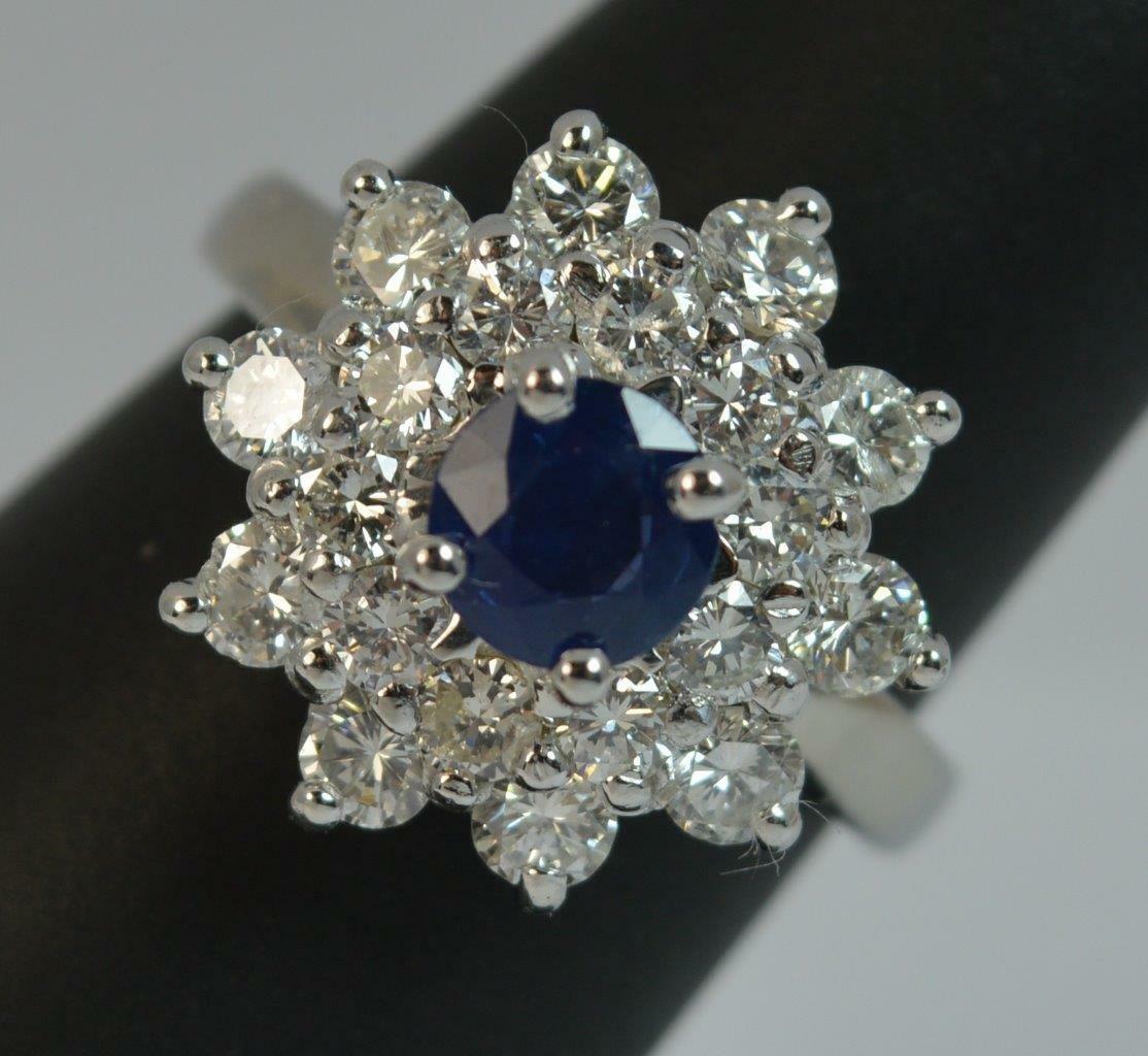 Sapphire and Diamond Ring - Image 2 of 12