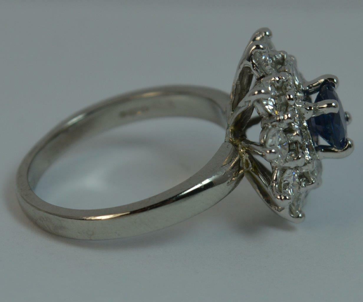 Sapphire and Diamond Ring - Image 4 of 12