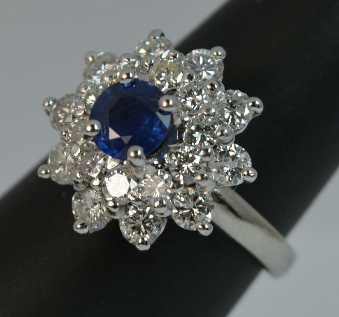 Sapphire and Diamond Ring - Image 10 of 12