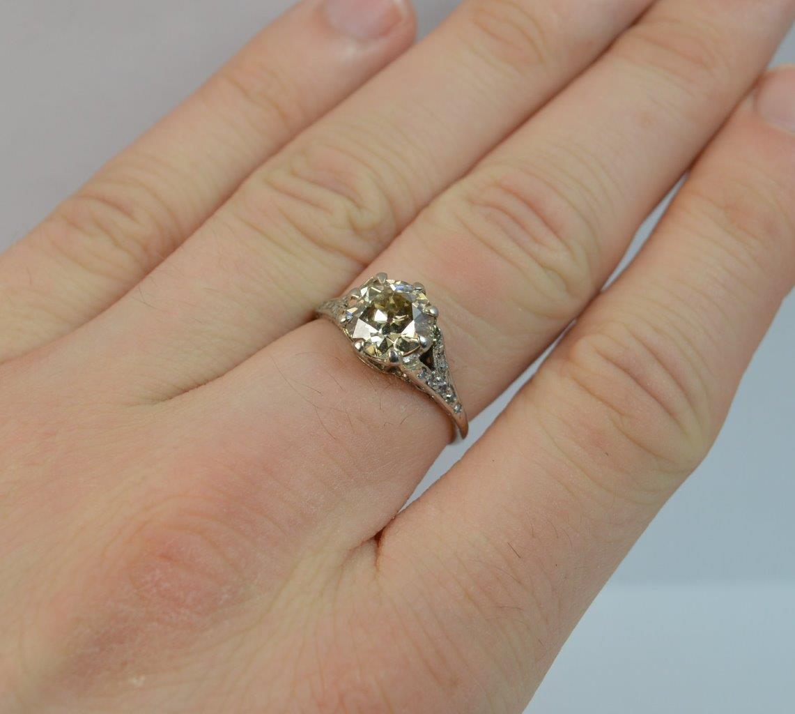 LOT WITHDRAWN | 18ct Gold and Diamond Solitaire Ring - Image 4 of 8