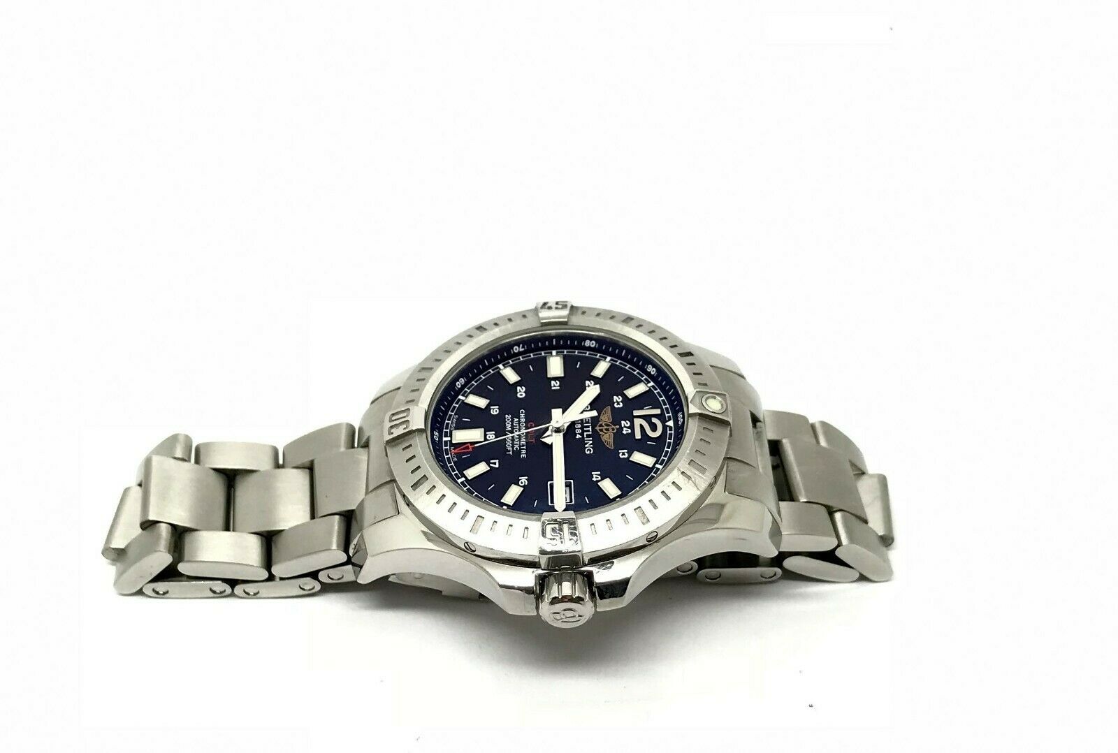 Breitling Colt Volcano Black Dial Steel Automatic Gents Watch - Image 10 of 11