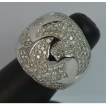 Diamond Cluster or Cocktail Ring