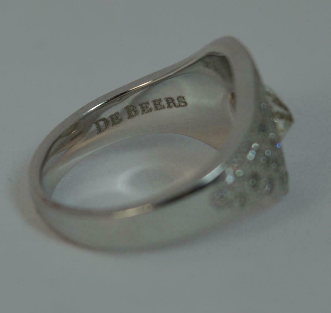 De Beers Designer Ring - Image 8 of 12