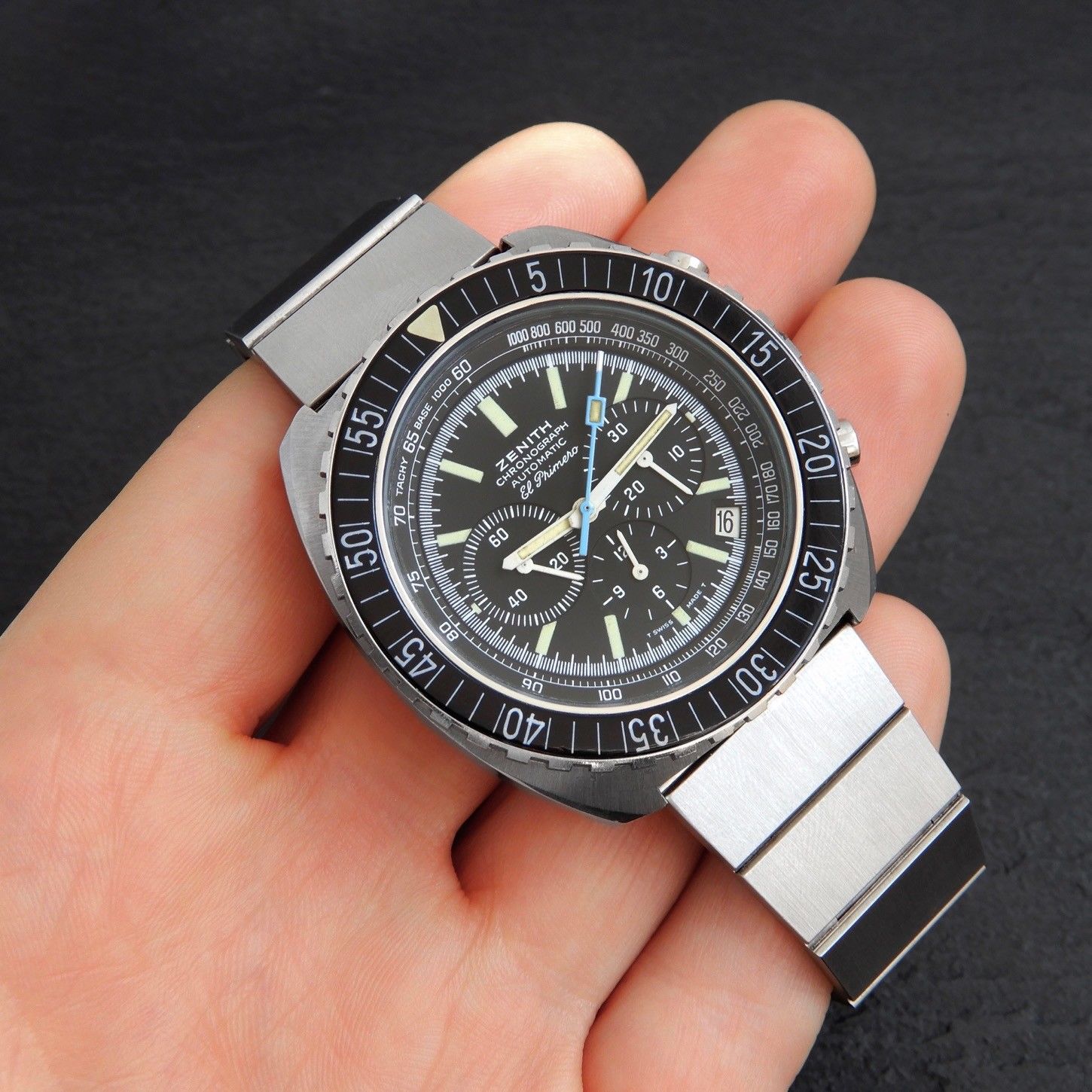 ZENITH El Primero Automatic Chronograph PILOT DIVER Calibre 3019PHC Watch - Image 11 of 12