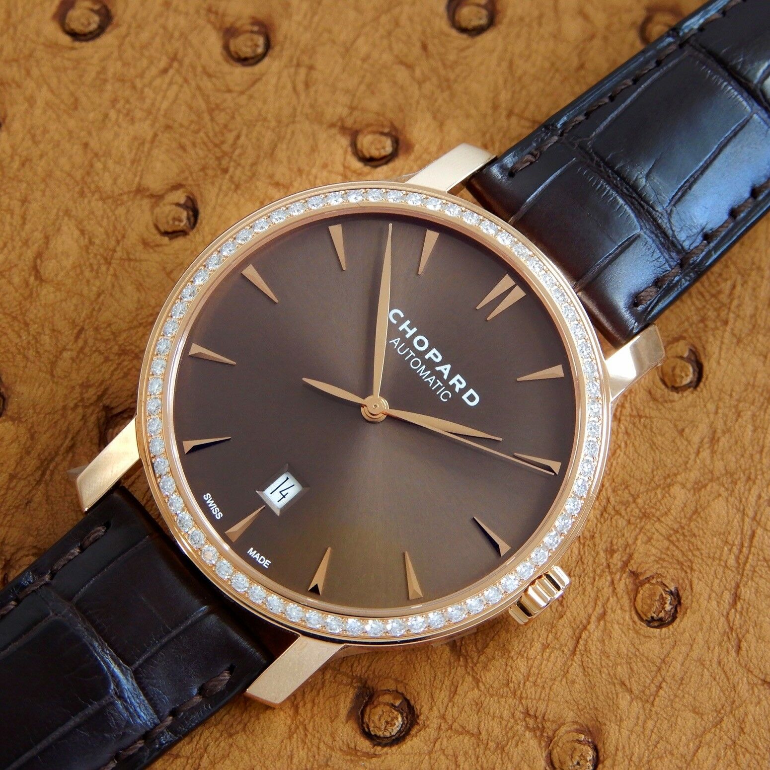 Chopard Custom 40mm Rose Gold Watch - Image 11 of 12