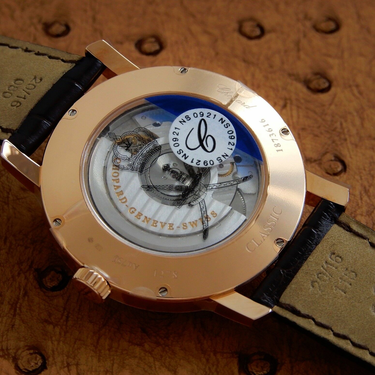 Chopard Custom 40mm Rose Gold Watch - Image 3 of 12