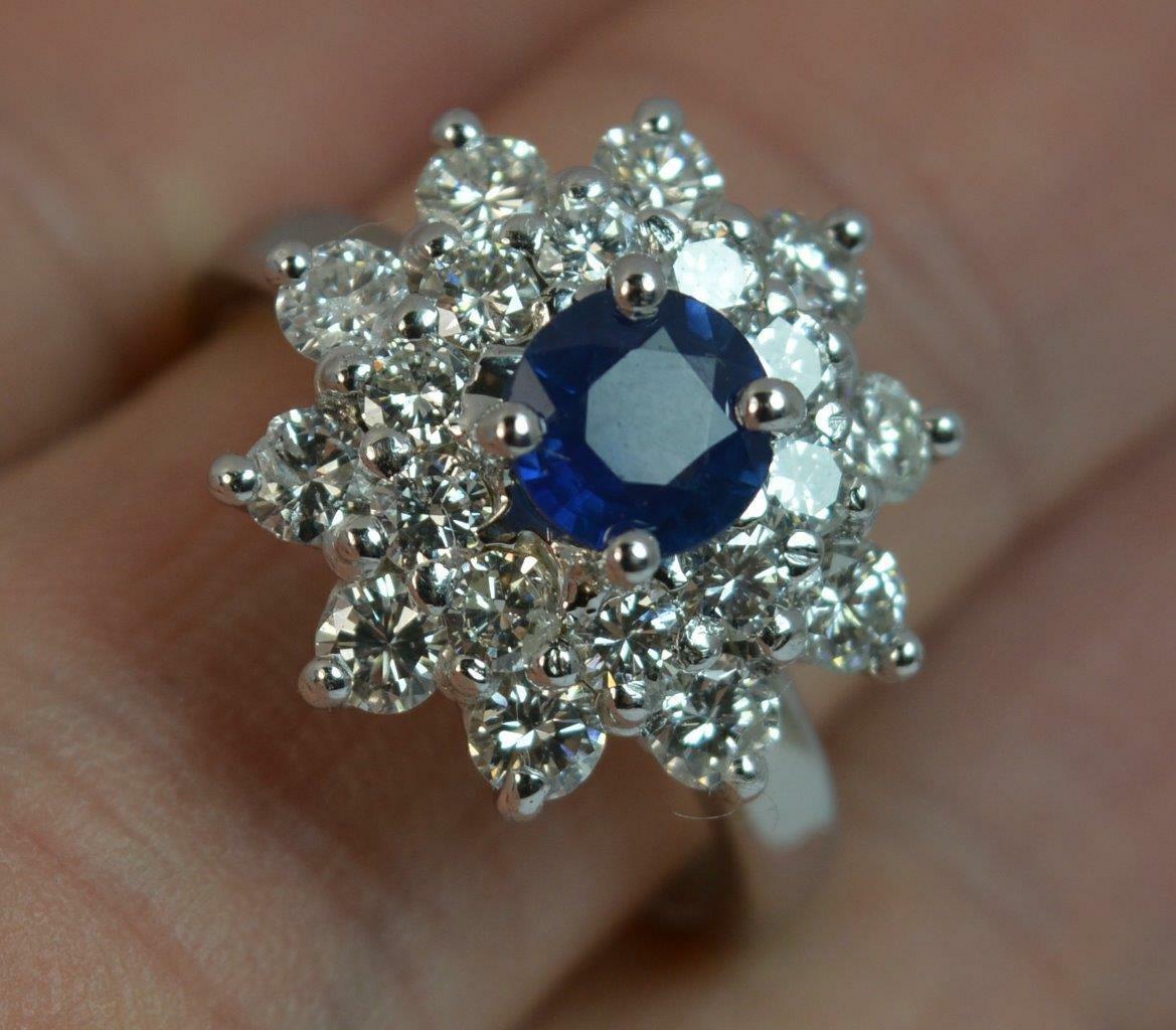 Sapphire and Diamond Ring - Image 8 of 12