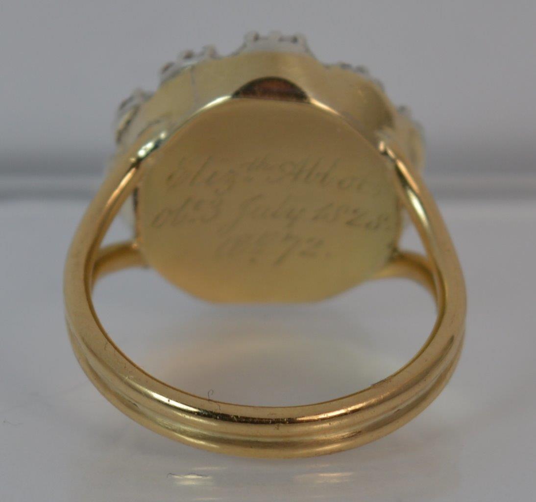 George IV Period Cluster Ring - Image 7 of 12