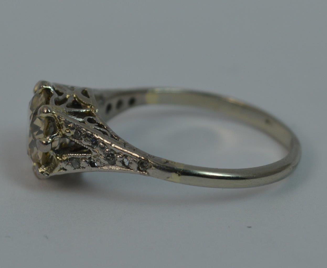LOT WITHDRAWN | 18ct Gold and Diamond Solitaire Ring - Image 6 of 8