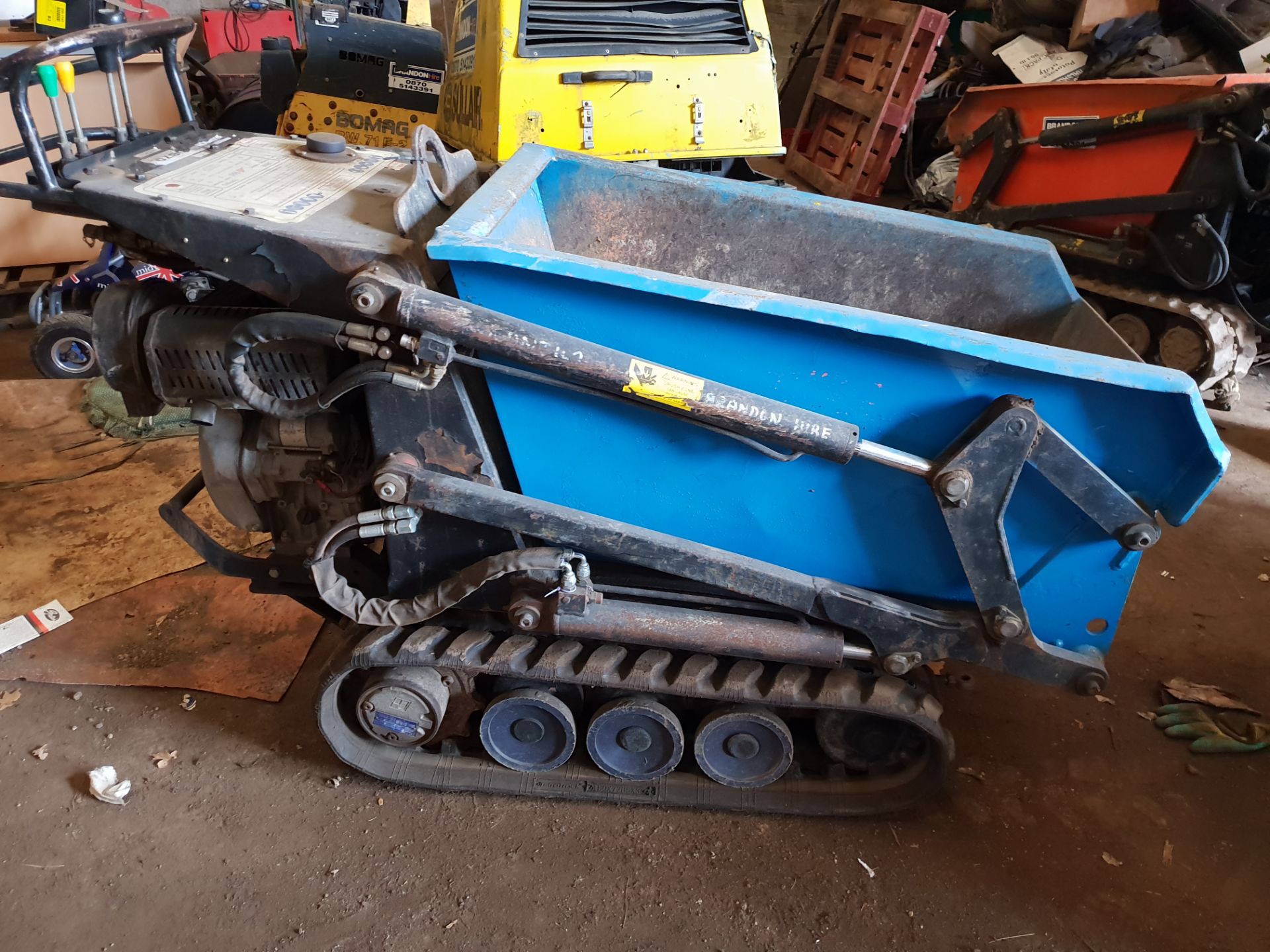 TCP Tracked Dumper with Kubota Diesel engine - Image 6 of 8