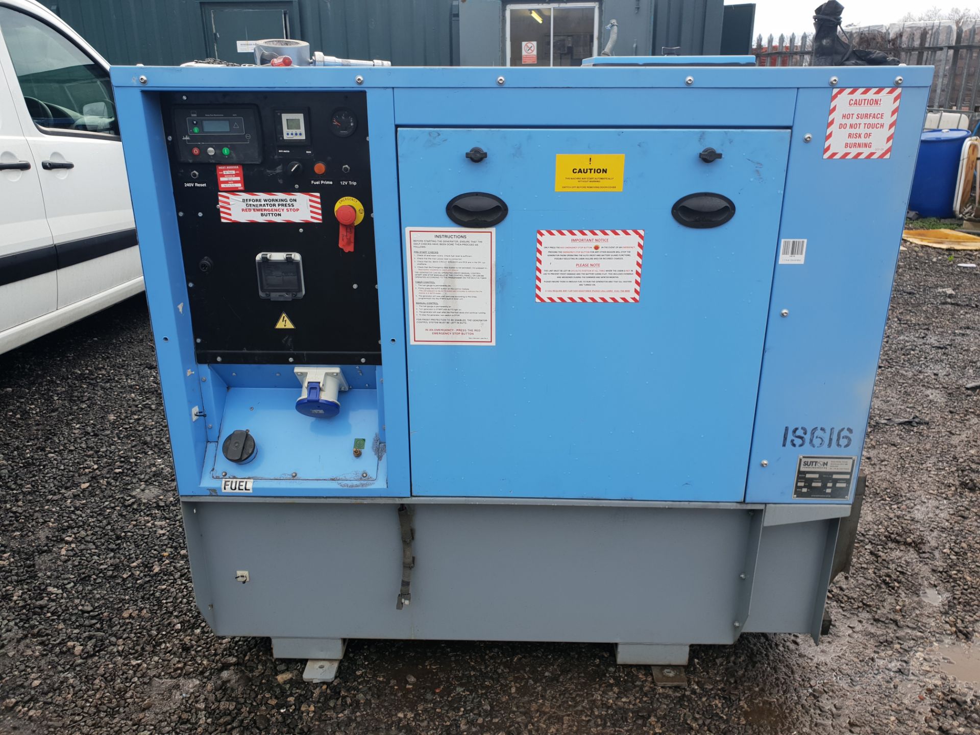 Sutton CM-0011-SL 11Kva Silenced Generator