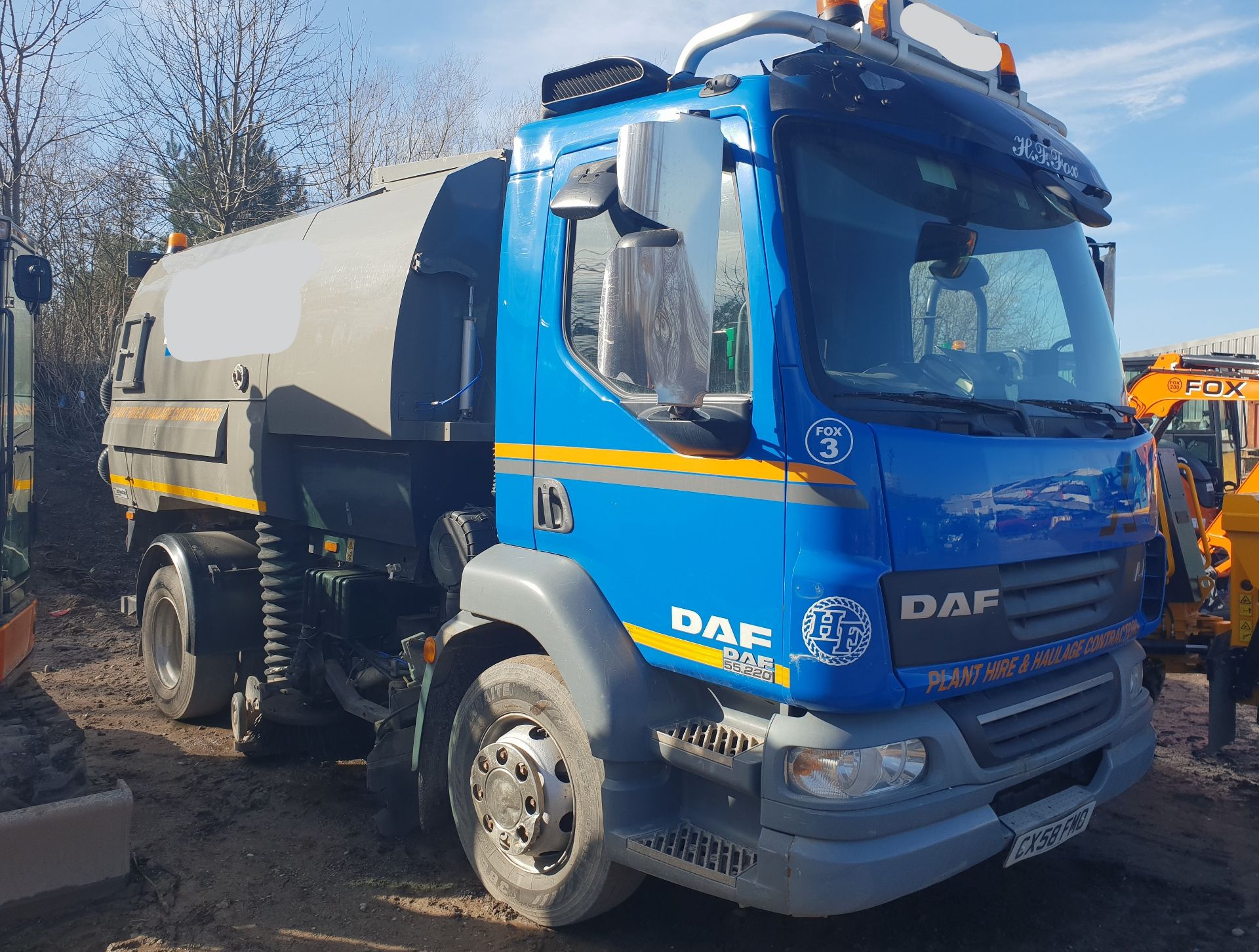 2008 / 58 DAF 55.220 Road Sweeper