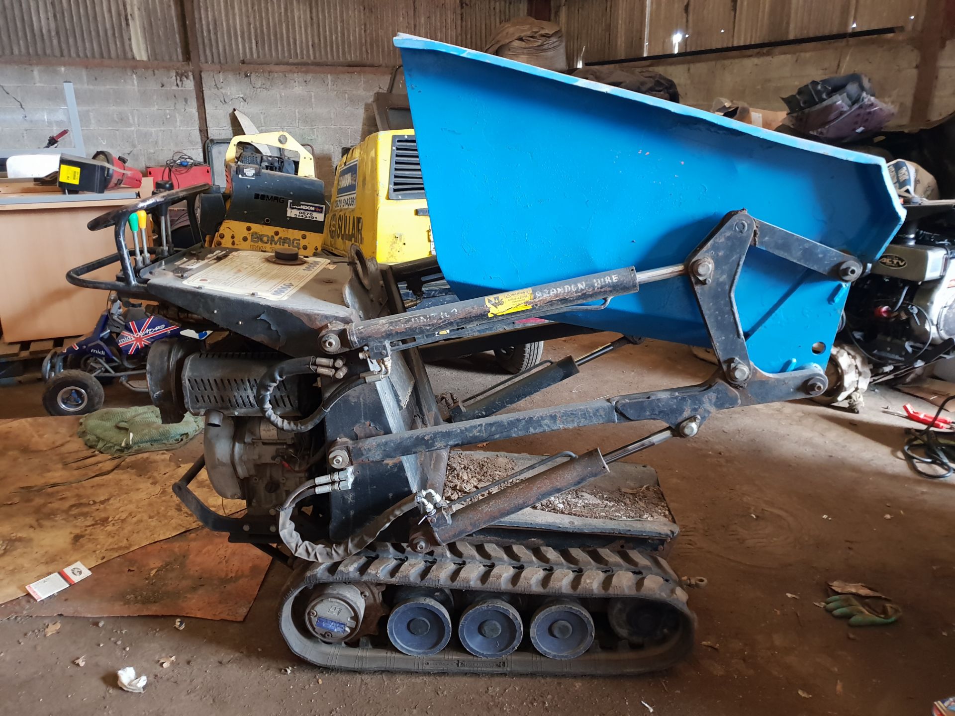 TCP Tracked Dumper with Kubota Diesel engine - Image 5 of 8