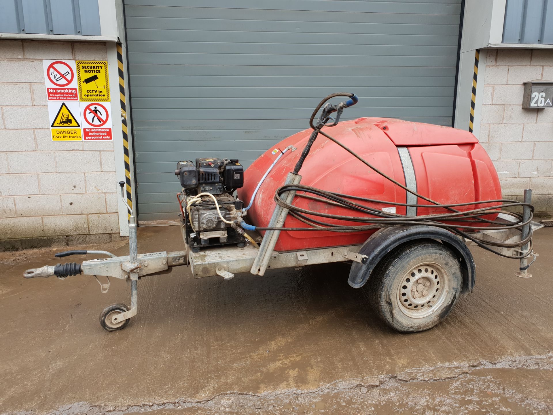 Western Fast Tow Diesel Powered Power Wash