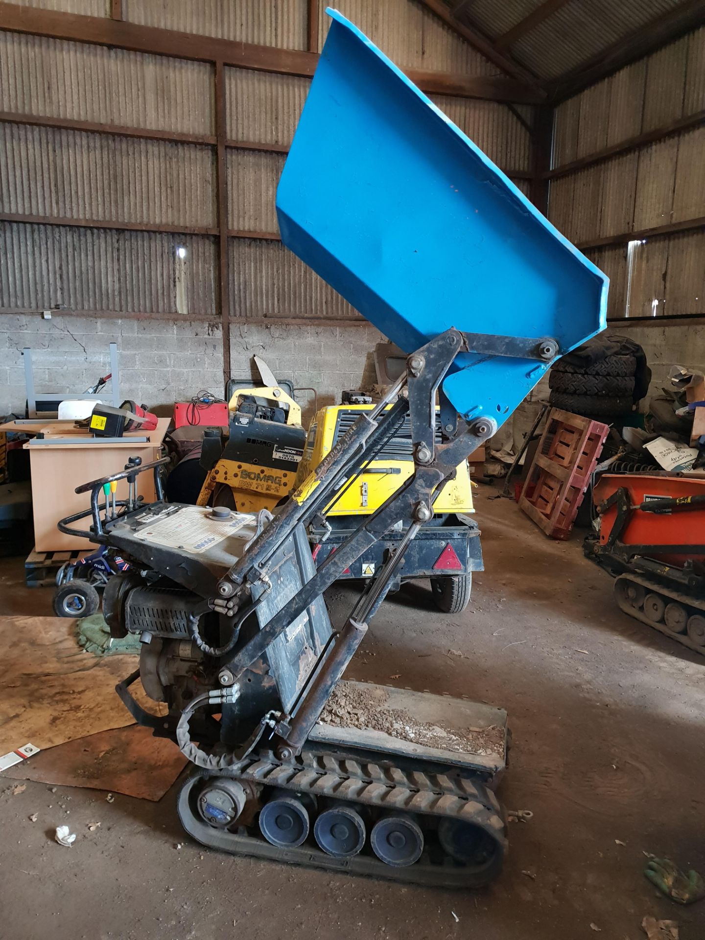 TCP Tracked Dumper with Kubota Diesel engine