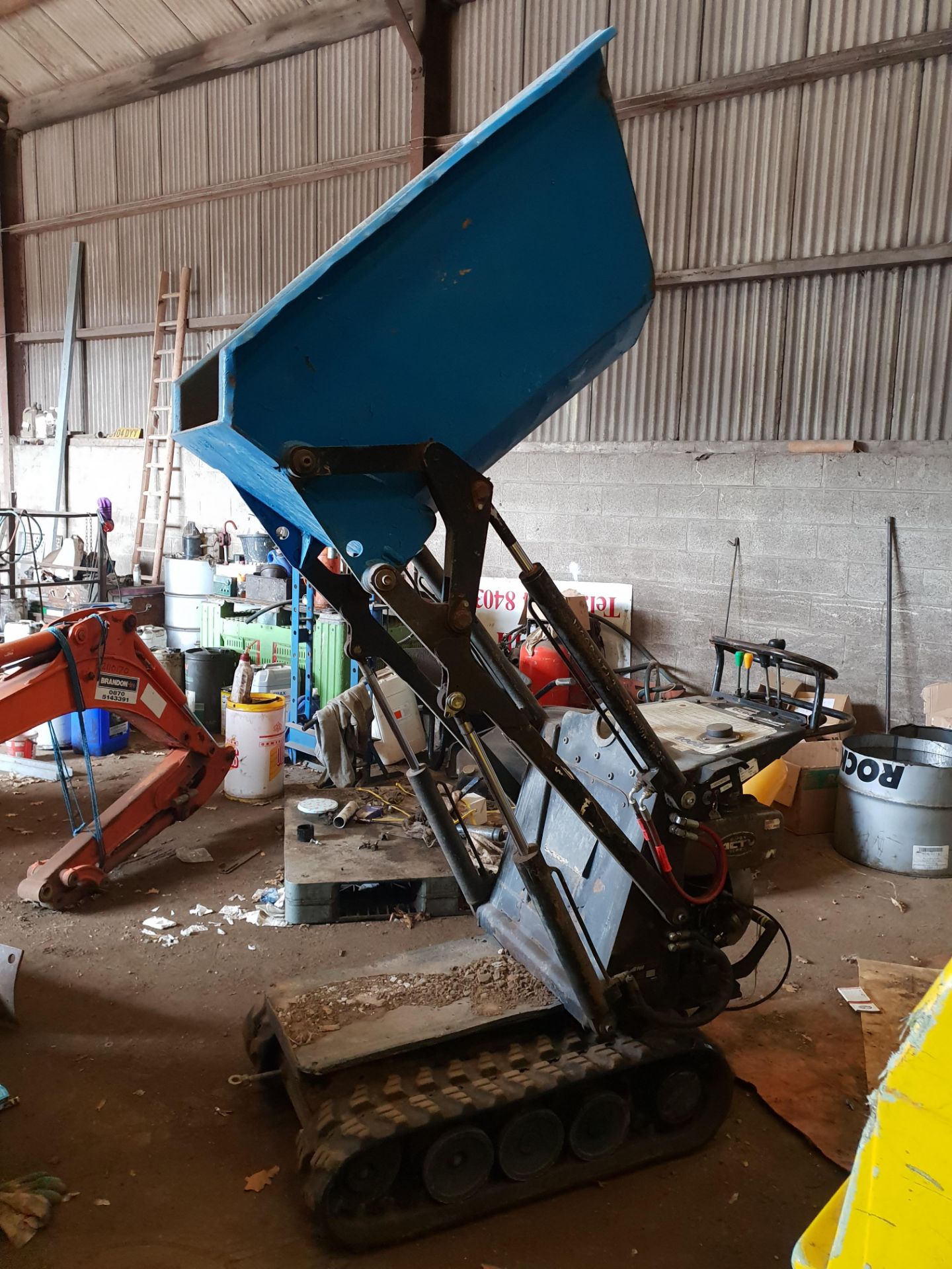 TCP Tracked Dumper with Kubota Diesel engine - Image 3 of 8