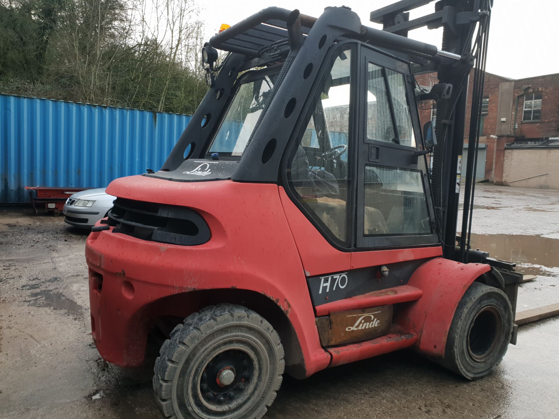 Linde H70 7 Tonne Diesel Forklift - Image 5 of 7